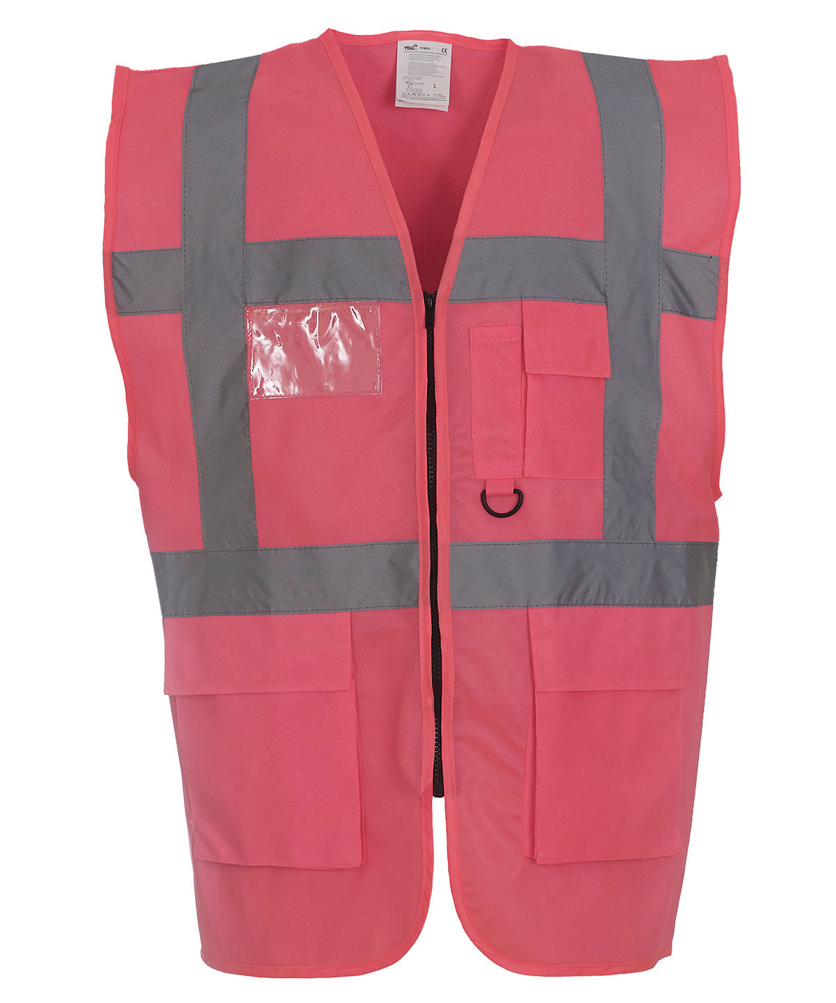 Safety Vests - Multifunktionellt Executive-linne för alla dina behov Pink