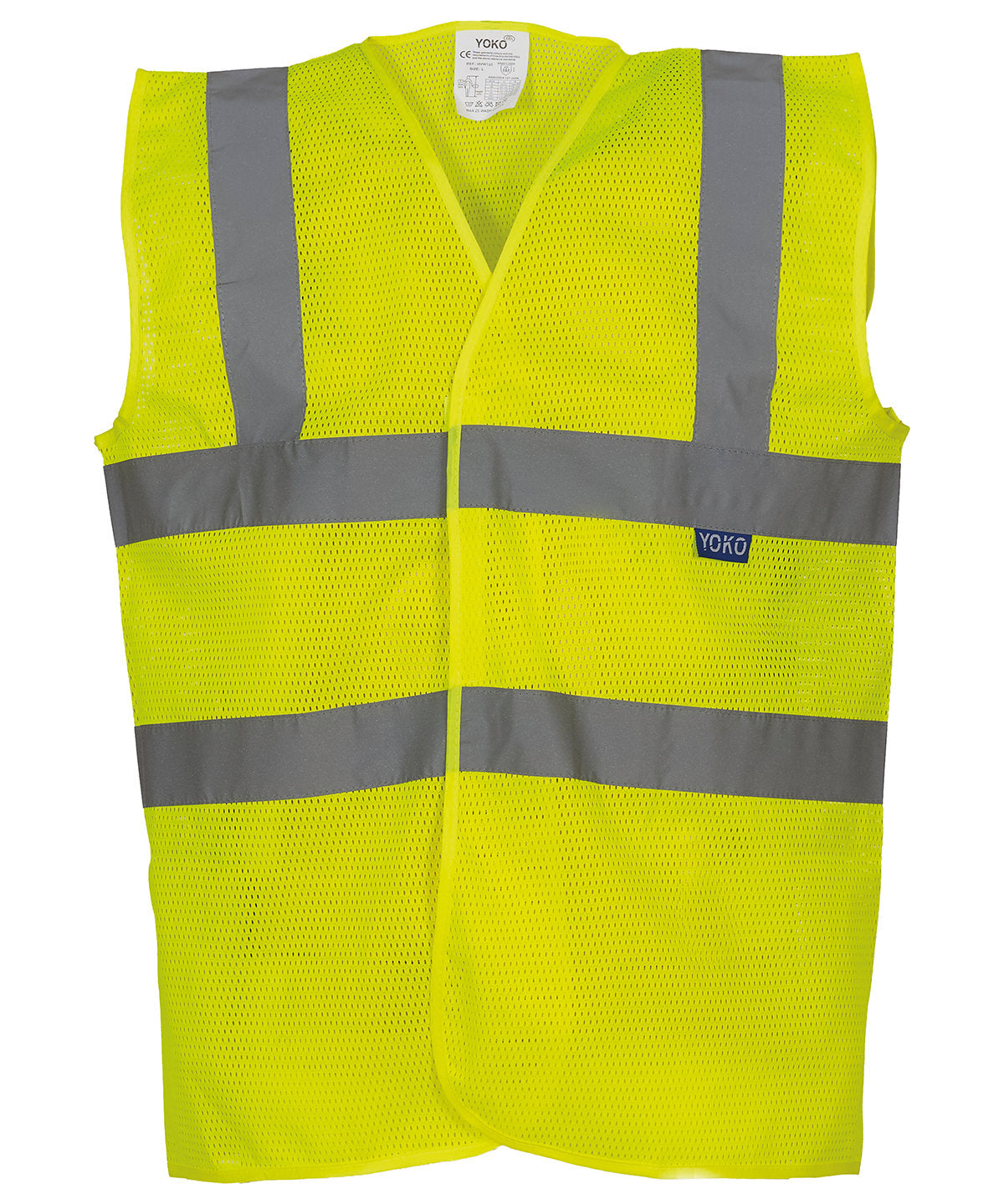 Safety Vests - Lätt och Andningsbart Linne för Varma Arbetsmiljöer Yellow
