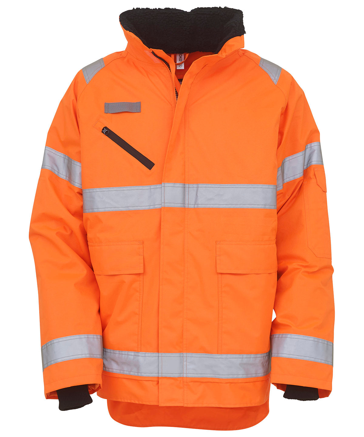 Jackets - Hi-vis Fontaine Stormjacka Orange XL