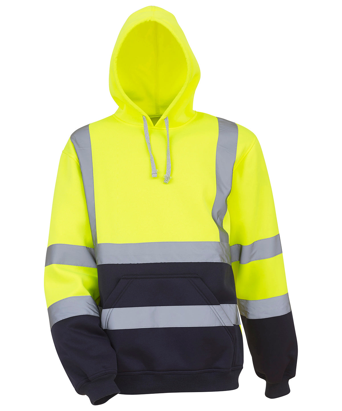 Hoodies - Bekväm och Stilren Pull-over Hoodie från Yoko Yellow Navy