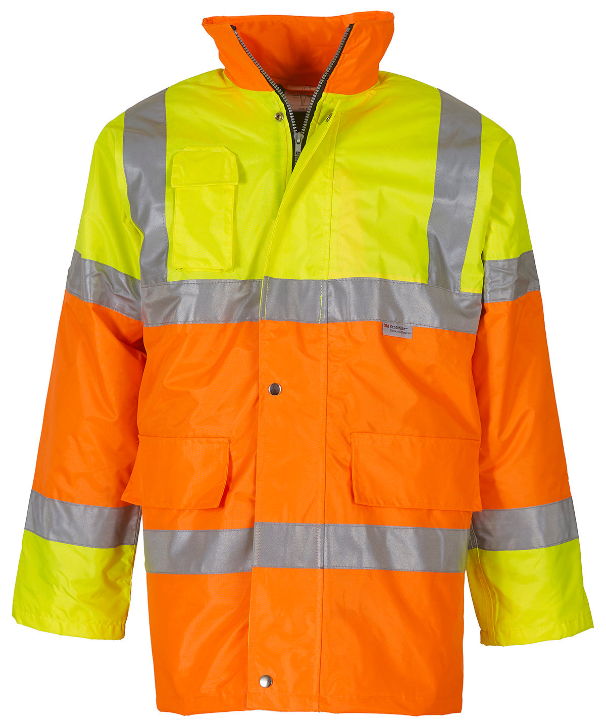 Jackets - Yoko Kontrastjacka Yellow Orange L