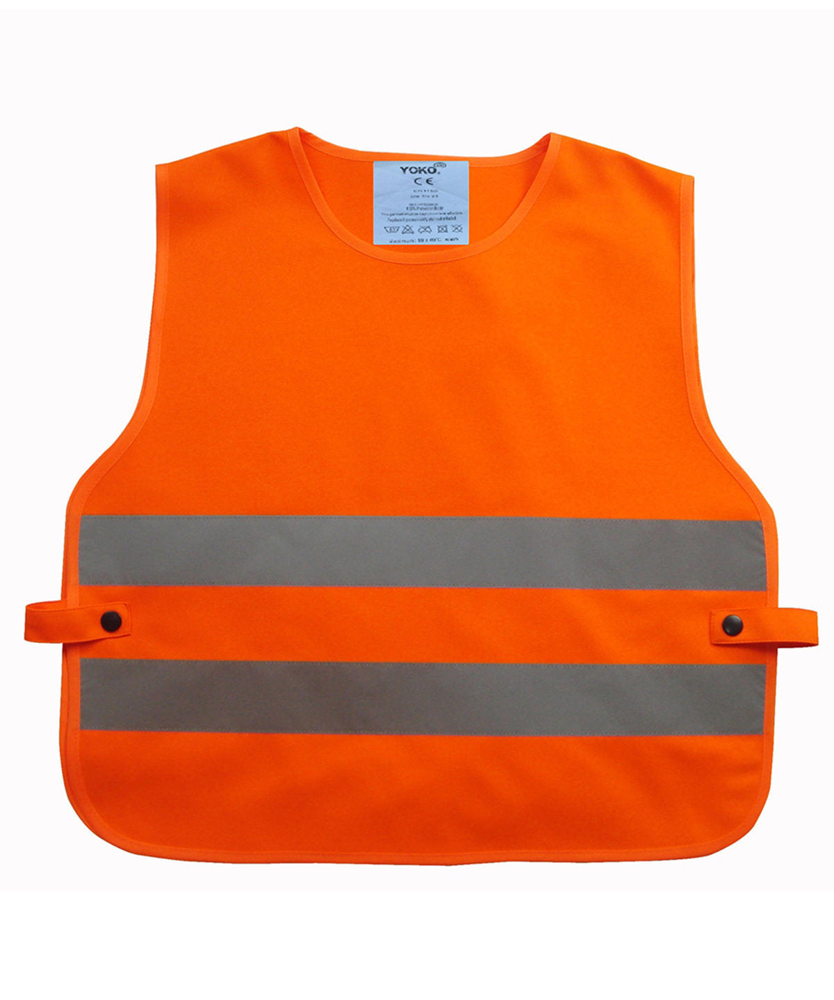 Safety Vests - Yoko's Kids Hi-Viz Tabard Orange One size