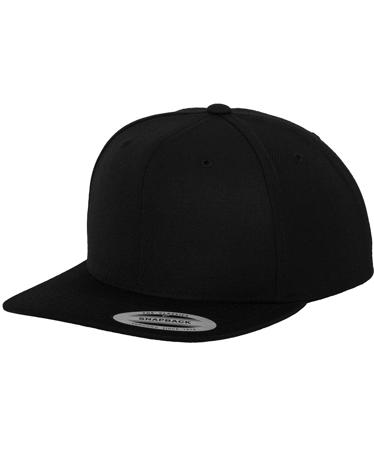 Caps - Klassisk Snapback Black Black One size