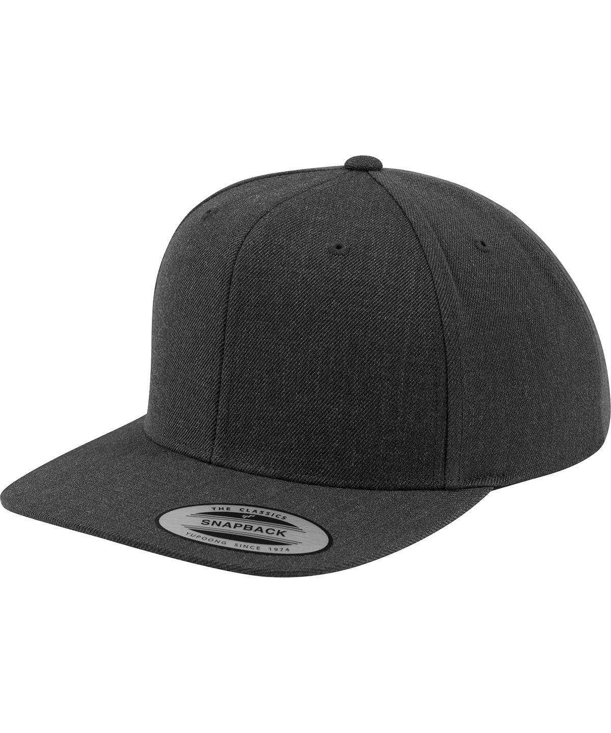 Caps - Klassisk Snapback Dark Grey Dark Grey One size