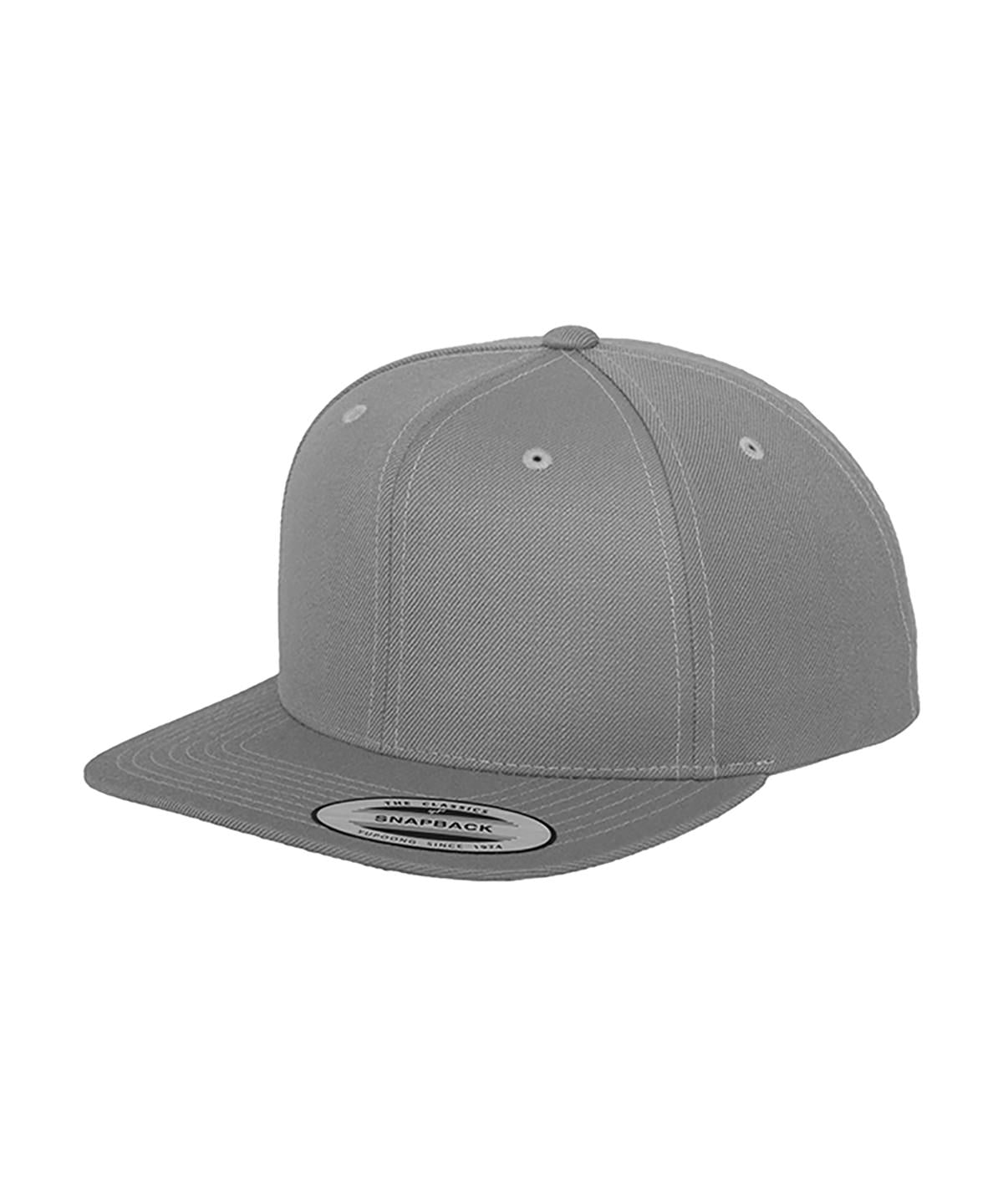 Caps - Klassisk Snapback Heather Grey One size