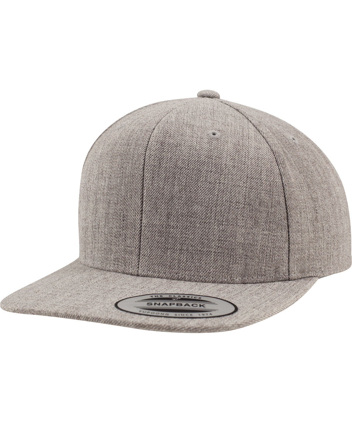 Caps - Klassisk Snapback Heather Heather One size