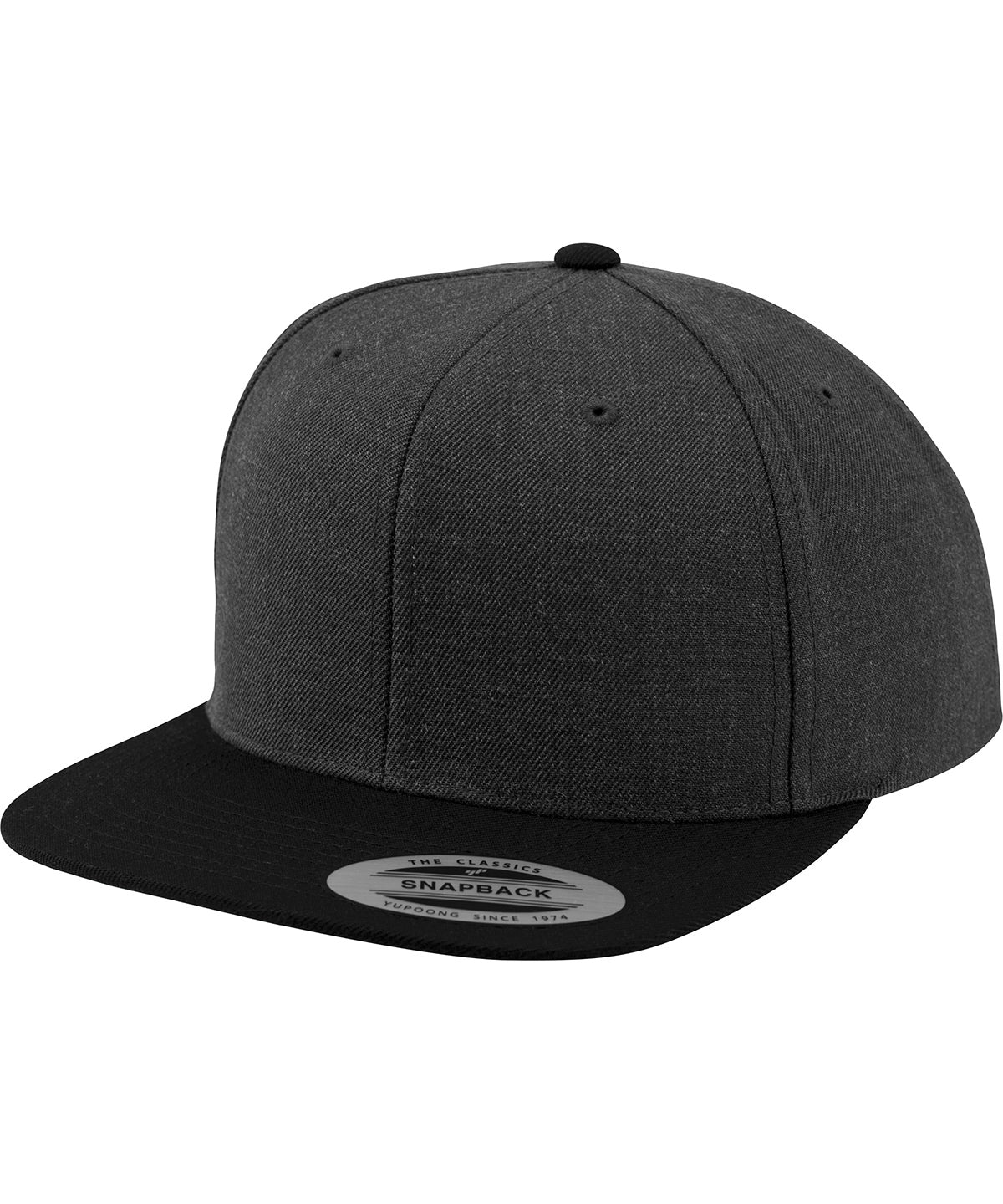 Caps - Snapback med unik designerstil Charcoal Black One size