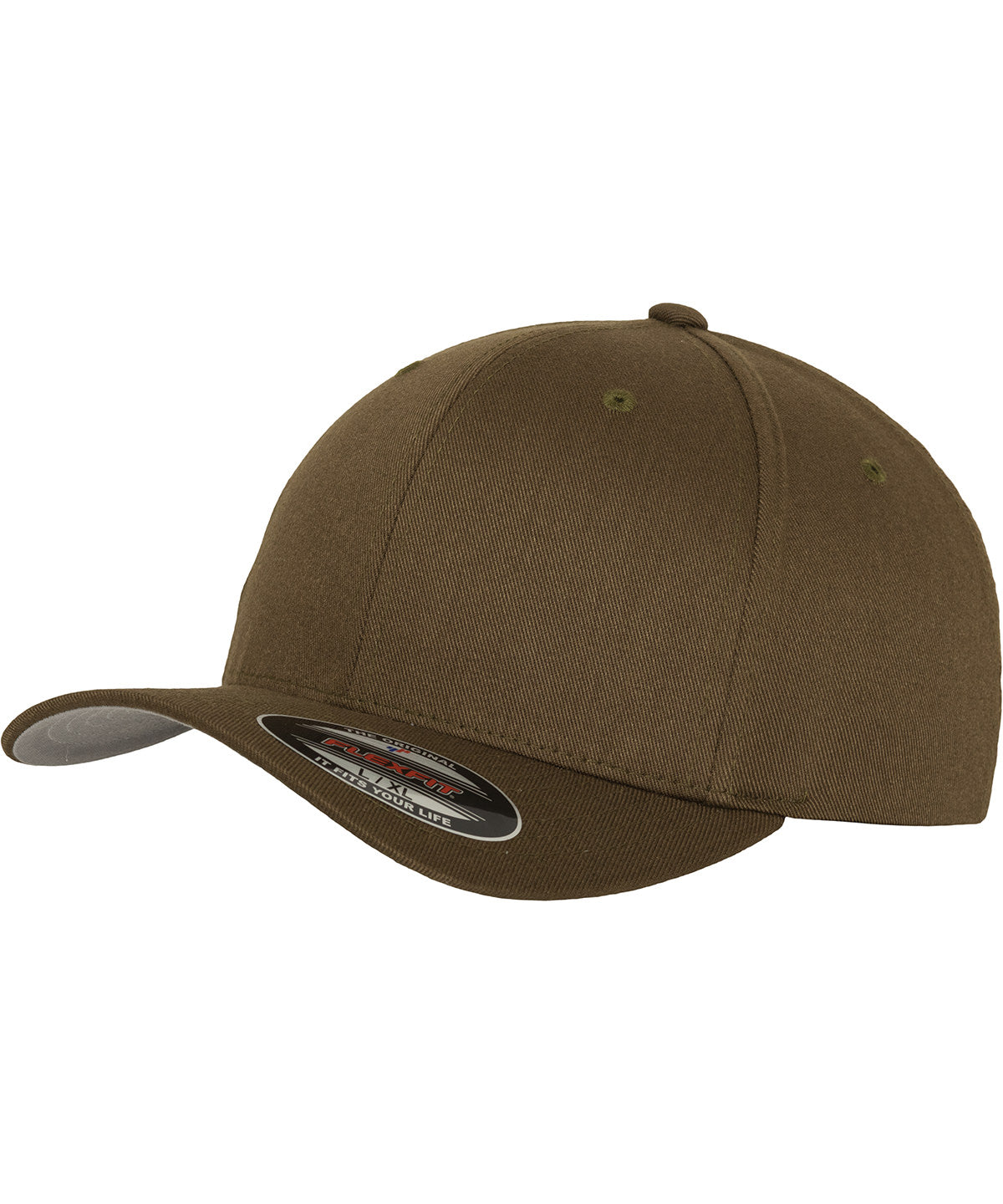 Caps - Flexfit Baseballkeps Olive