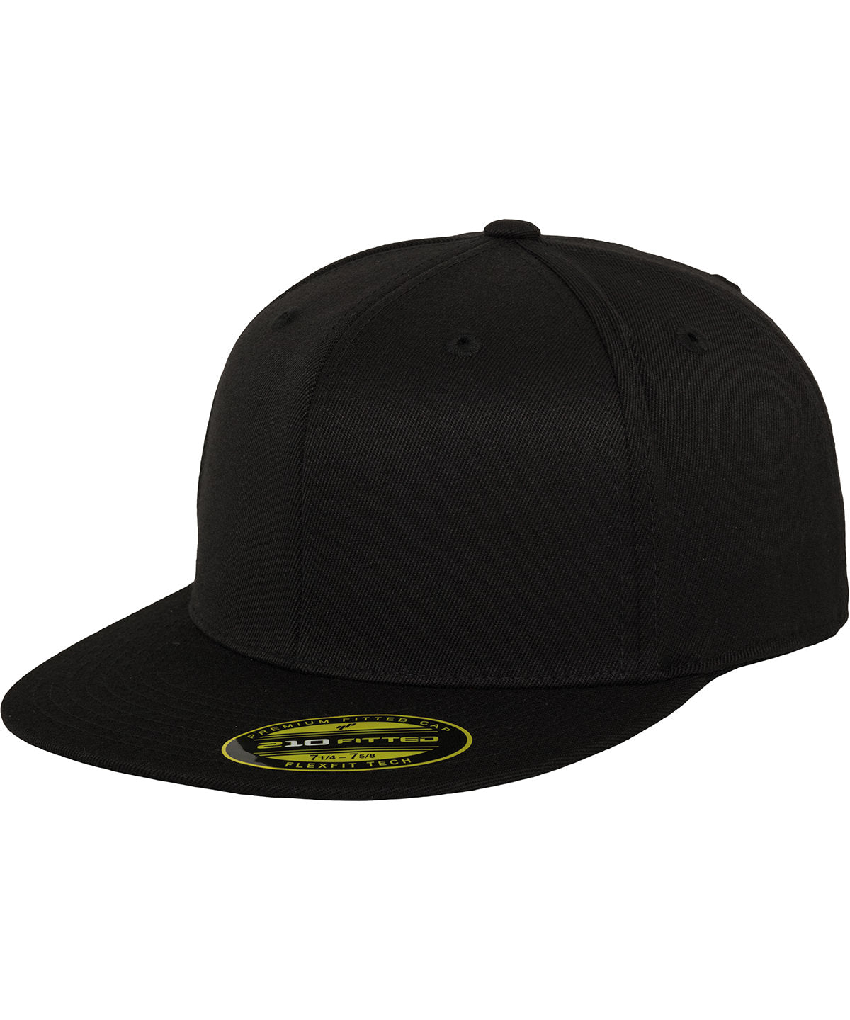 Caps - Premium 210 Fitted Cap Black