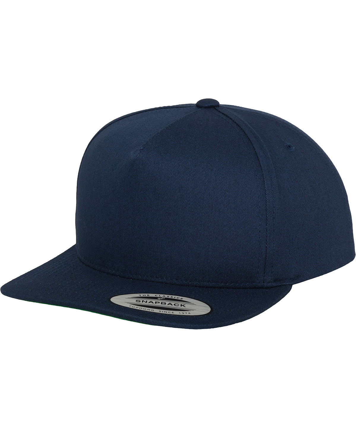 Caps - Klassisk 5-panel snapback från Yupoong Navy One size