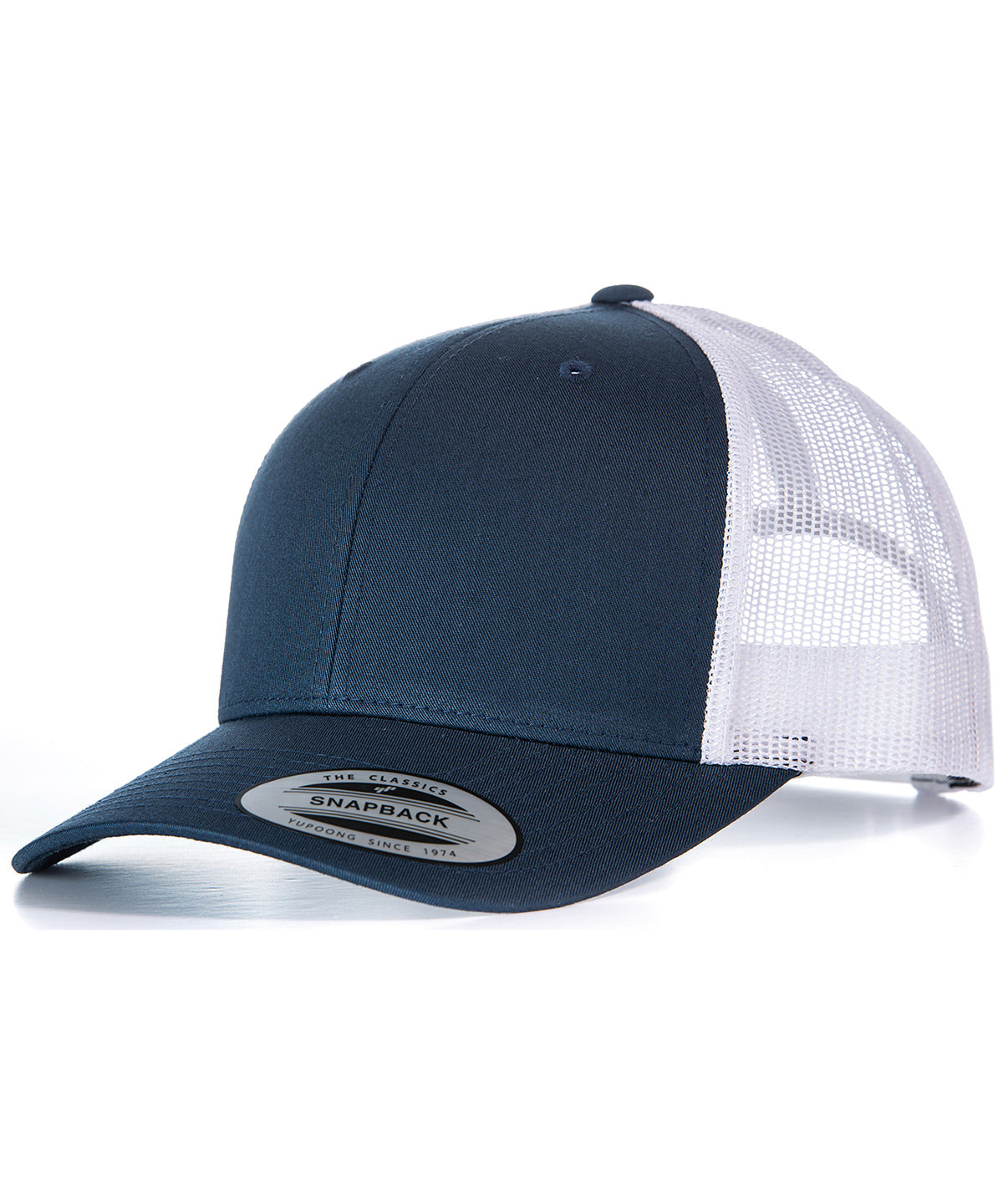 Caps - Retro trucker keps Navy White One size