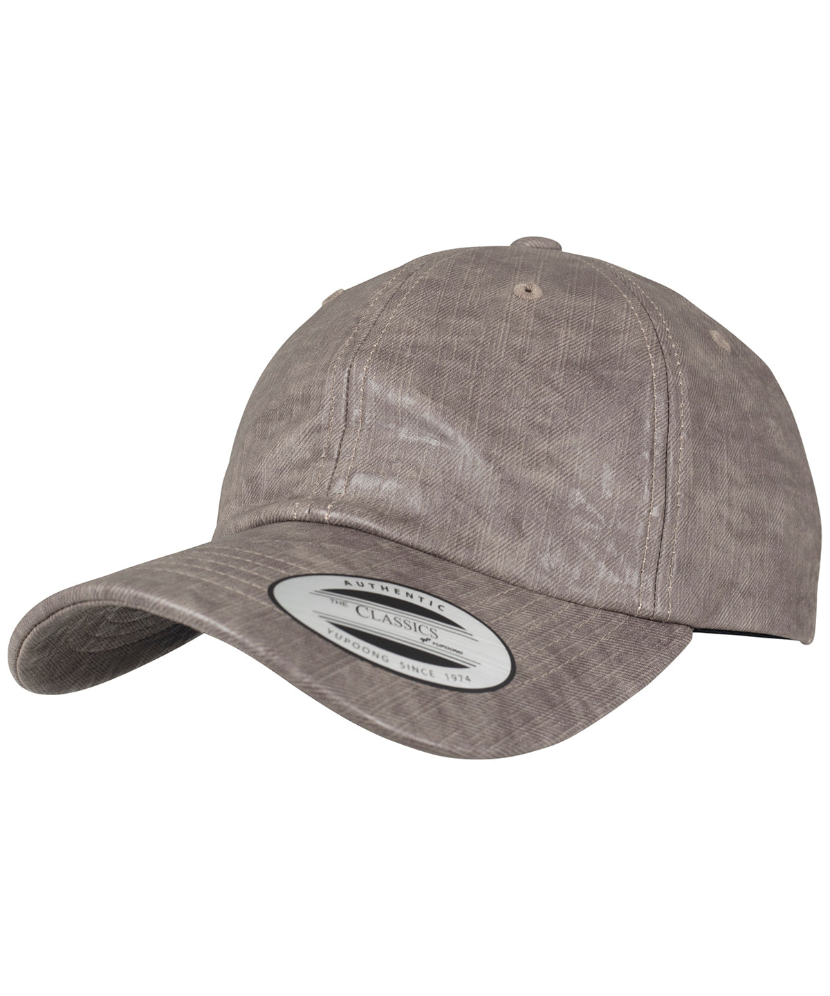 Caps - Lågprofilblad Cap Dark Taupe One size