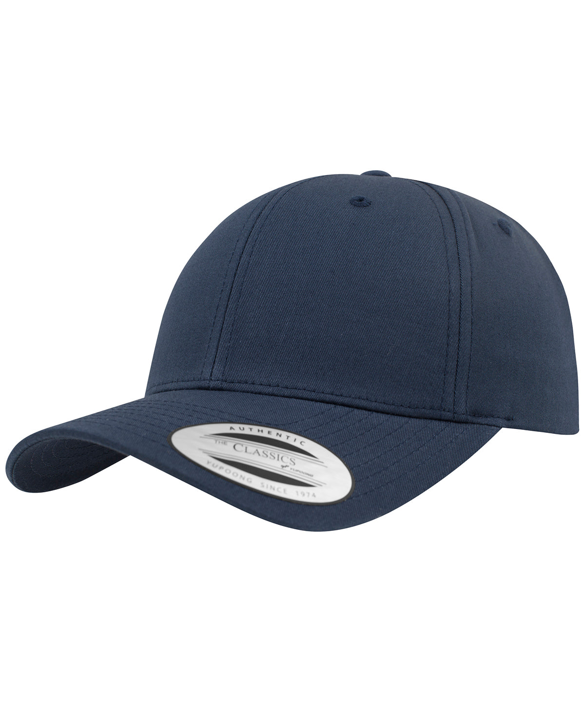 Caps - Kurvad Klassisk Snapback Navy One size