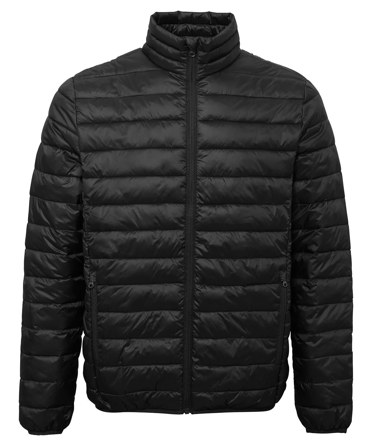 Jackets - Stilren och Modern Vadderad Jacka Black