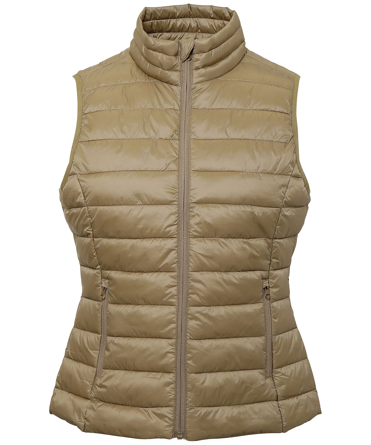 Gilets & Body Warmers - Stilren och Varm Damtillbehör Bodywarmer Khaki