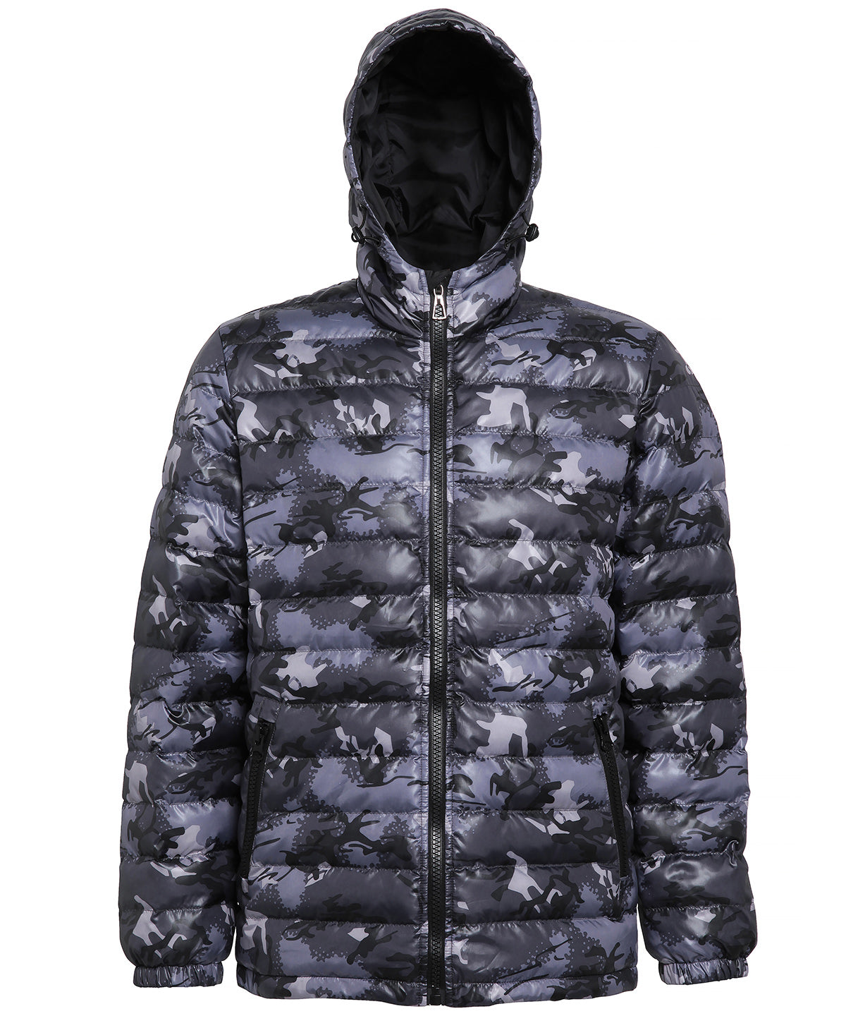 Jackets - TS016 Vadderad Jacka Camo Grey