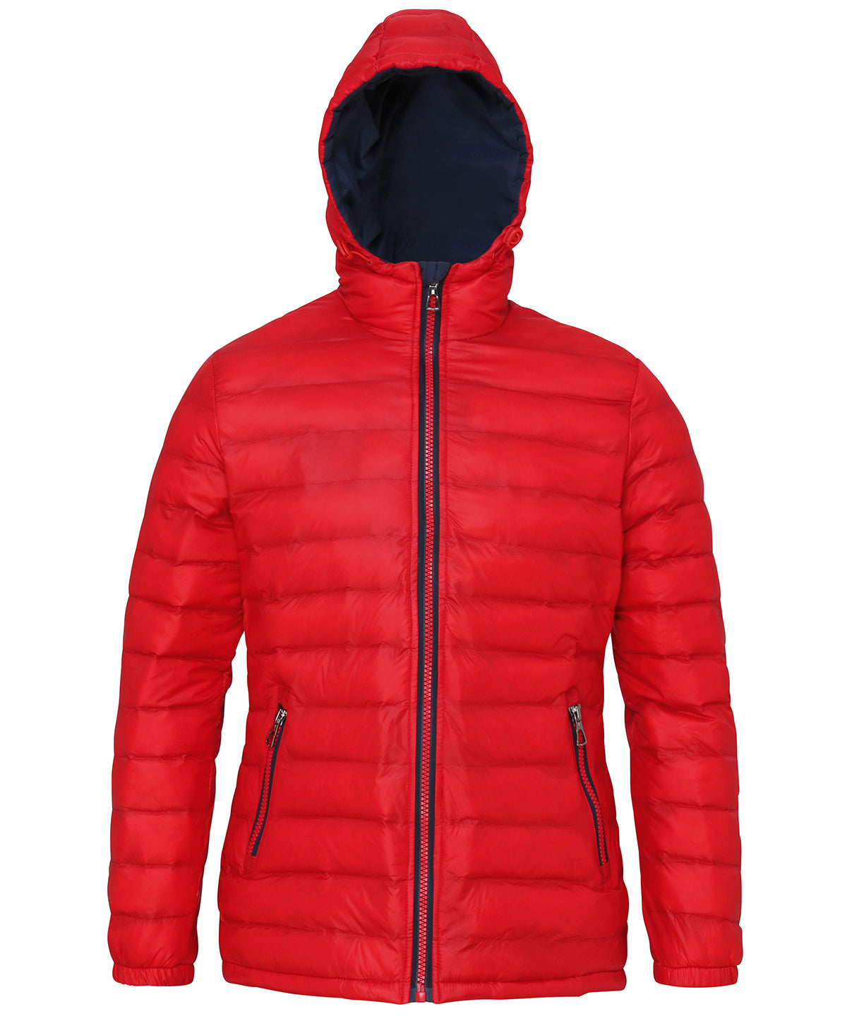 Jackets - TS16F Vadderad Damjacka Red Navy