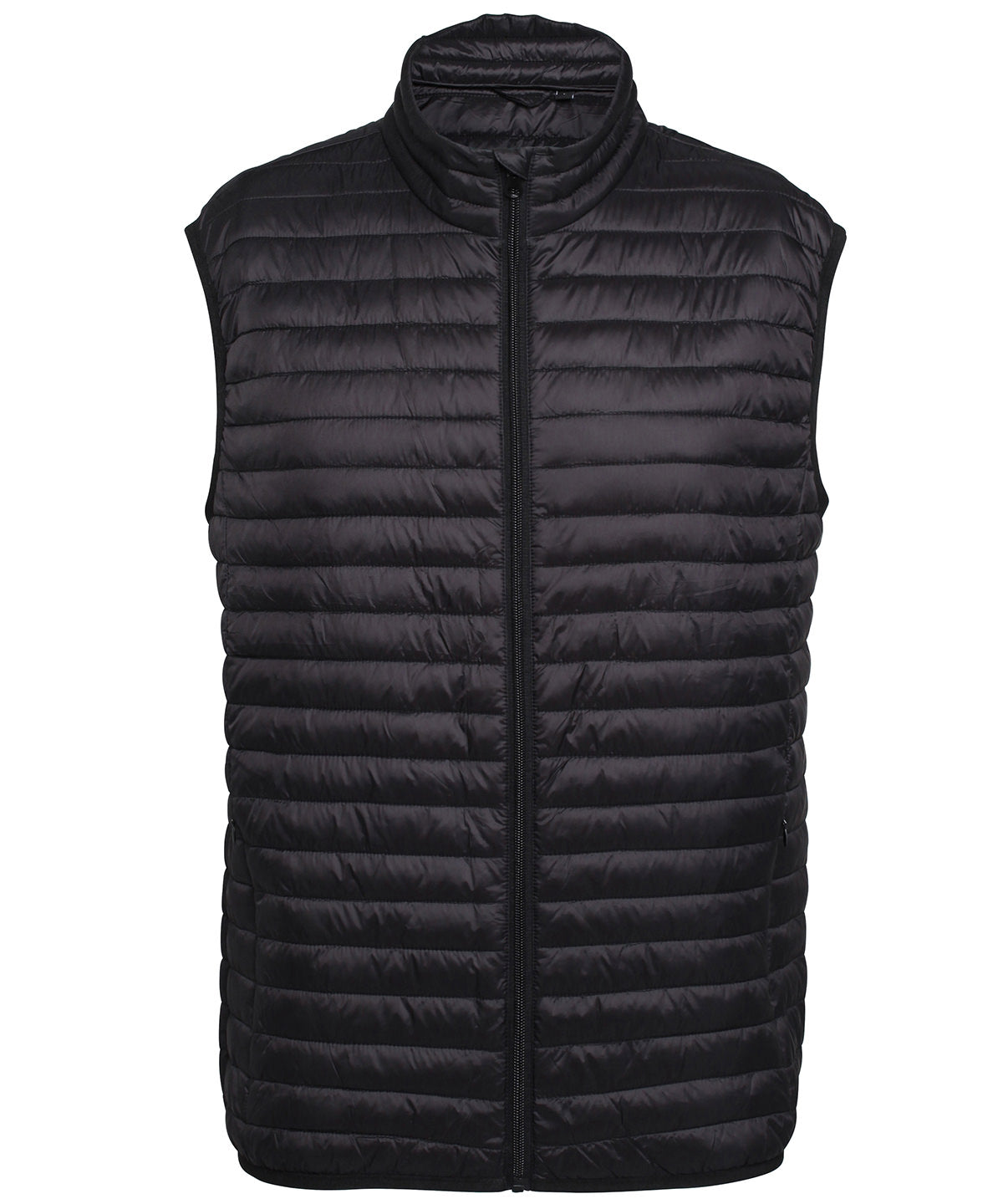 Gilets & Body Warmers - TS019 Tribe Fineline Vadderad Väst Black