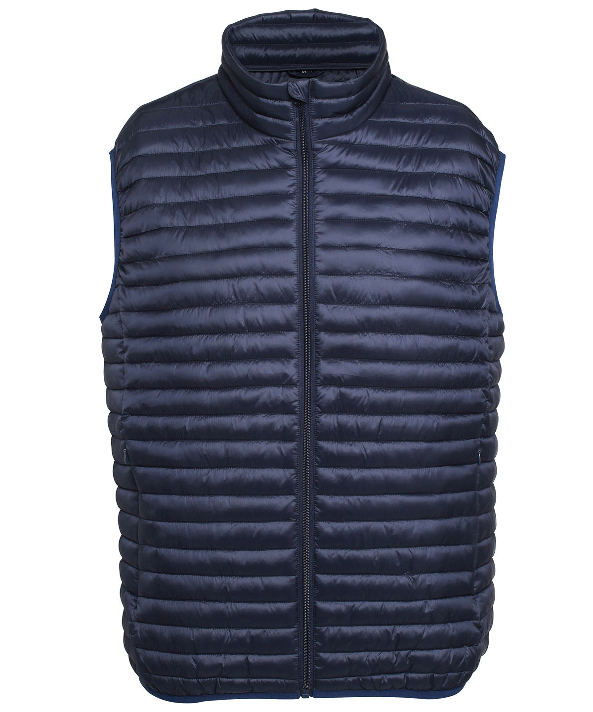 Gilets & Body Warmers - TS019 Tribe Fineline Vadderad Väst Navy