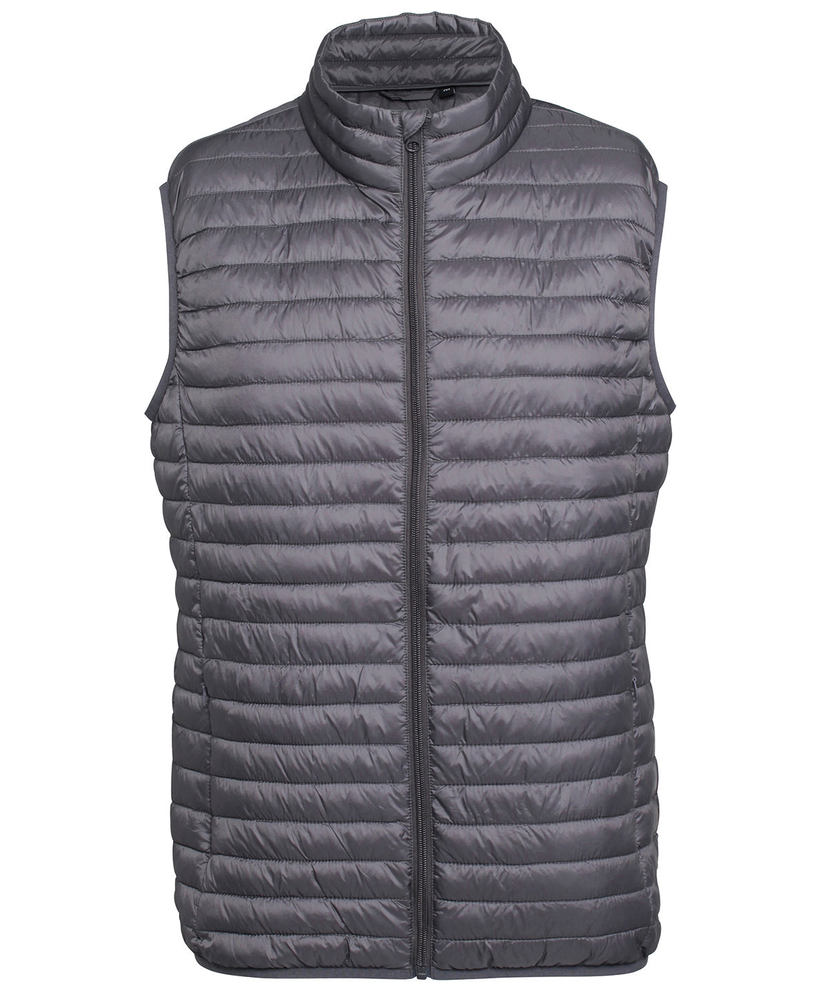 Gilets & Body Warmers - TS019 Tribe Fineline Vadderad Väst Steel