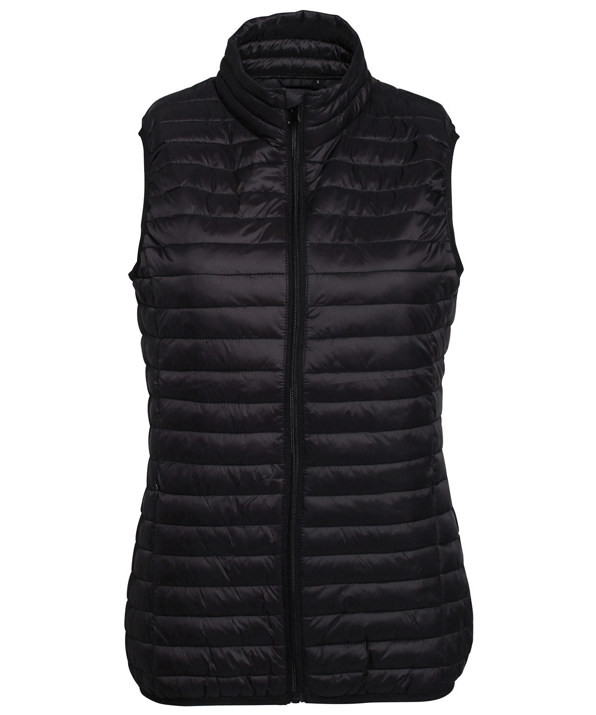 Gilets & Body Warmers - TS19F Dam Tribe Fineline Vadderad Väst Black