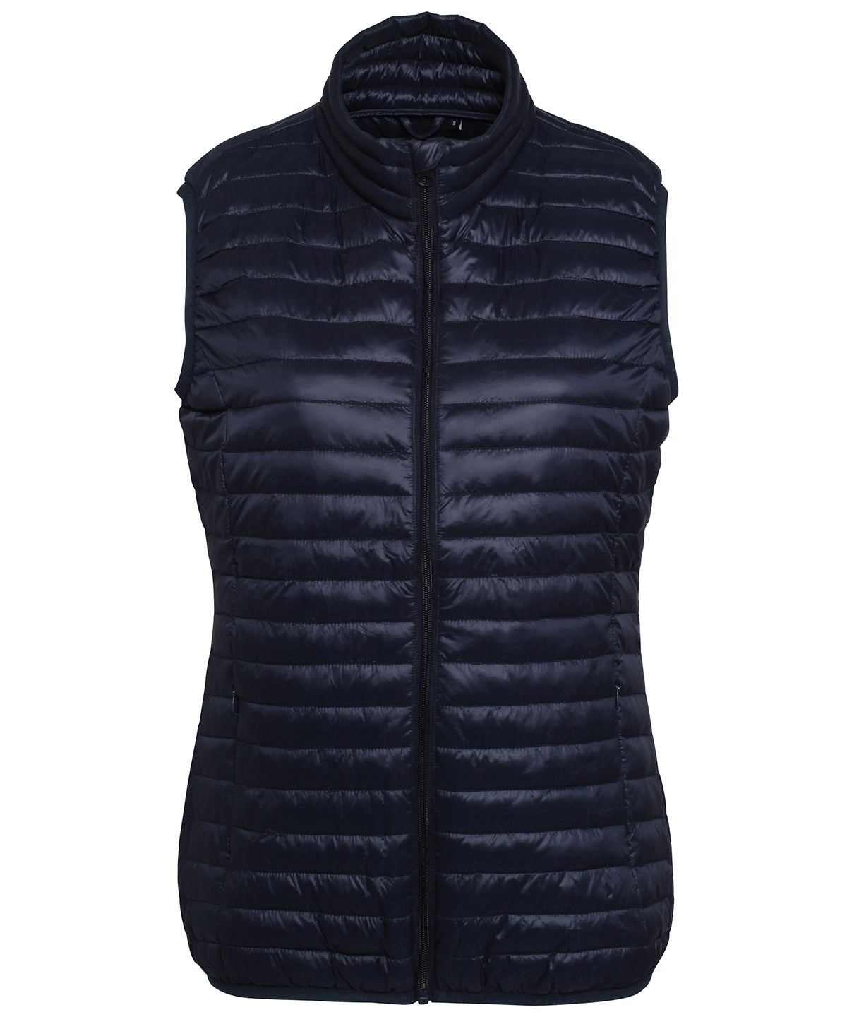 Gilets & Body Warmers - TS19F Dam Tribe Fineline Vadderad Väst Navy