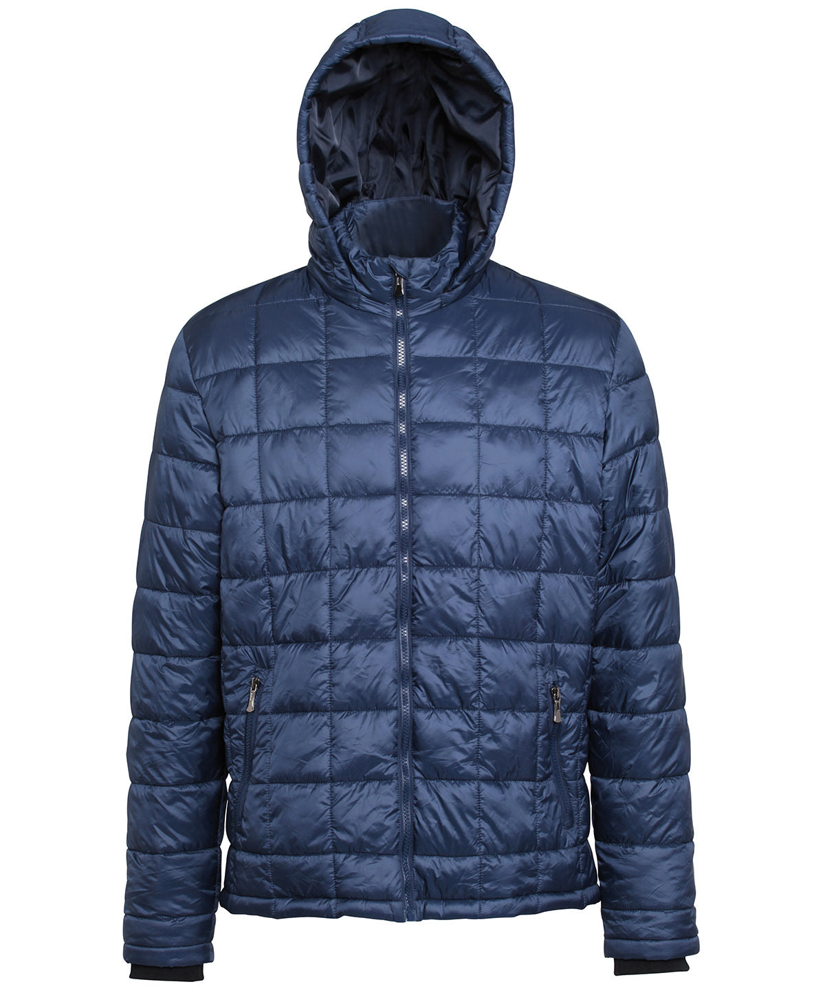 Jackets - Quiltad Jacka med Huva Navy