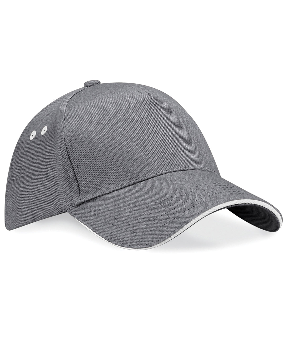 Caps - Ultimate 5-panel keps Graphite Oyster Grey One size