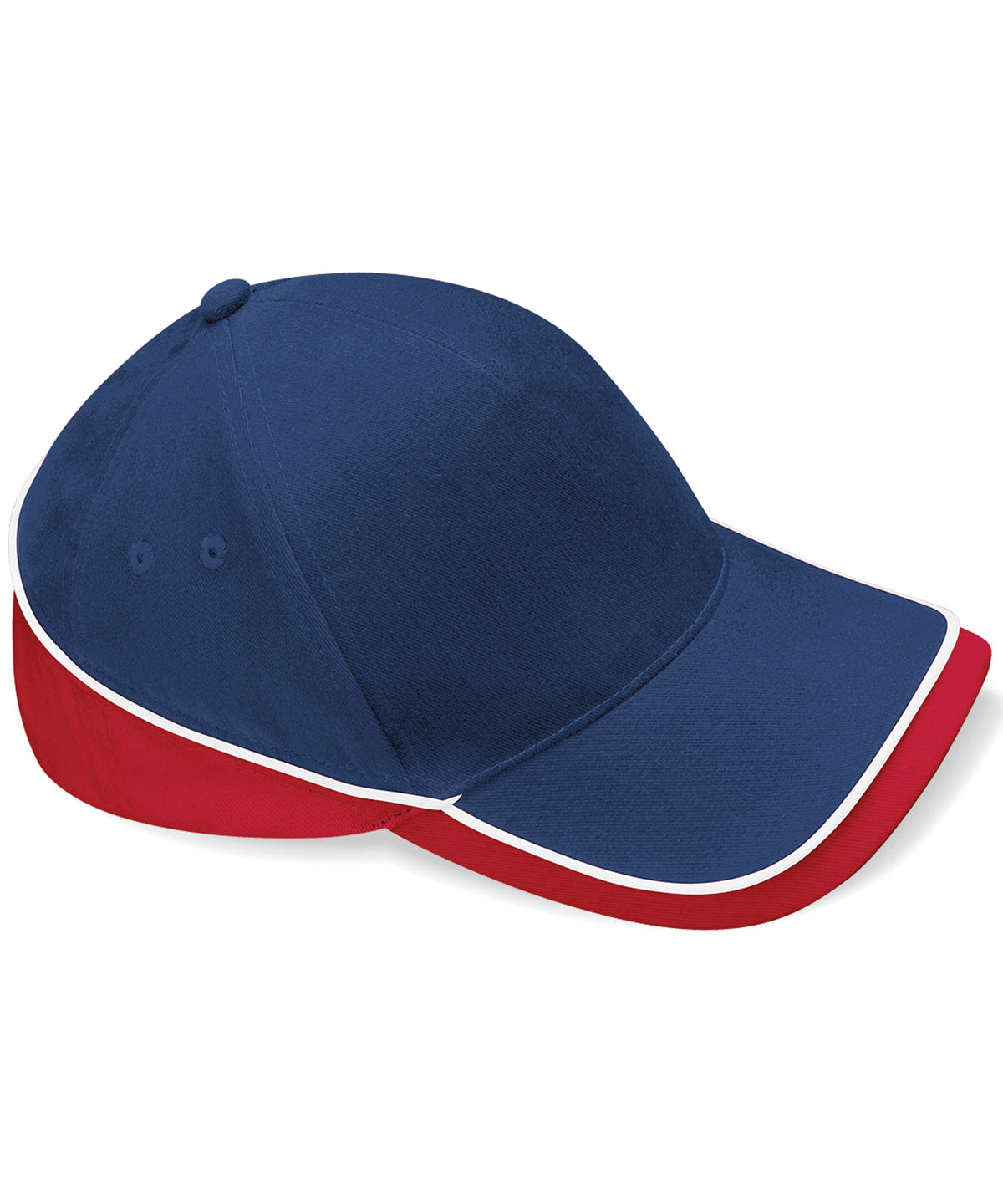 Caps - Tävling Caps för Teamwear French Navy Classic Red One size