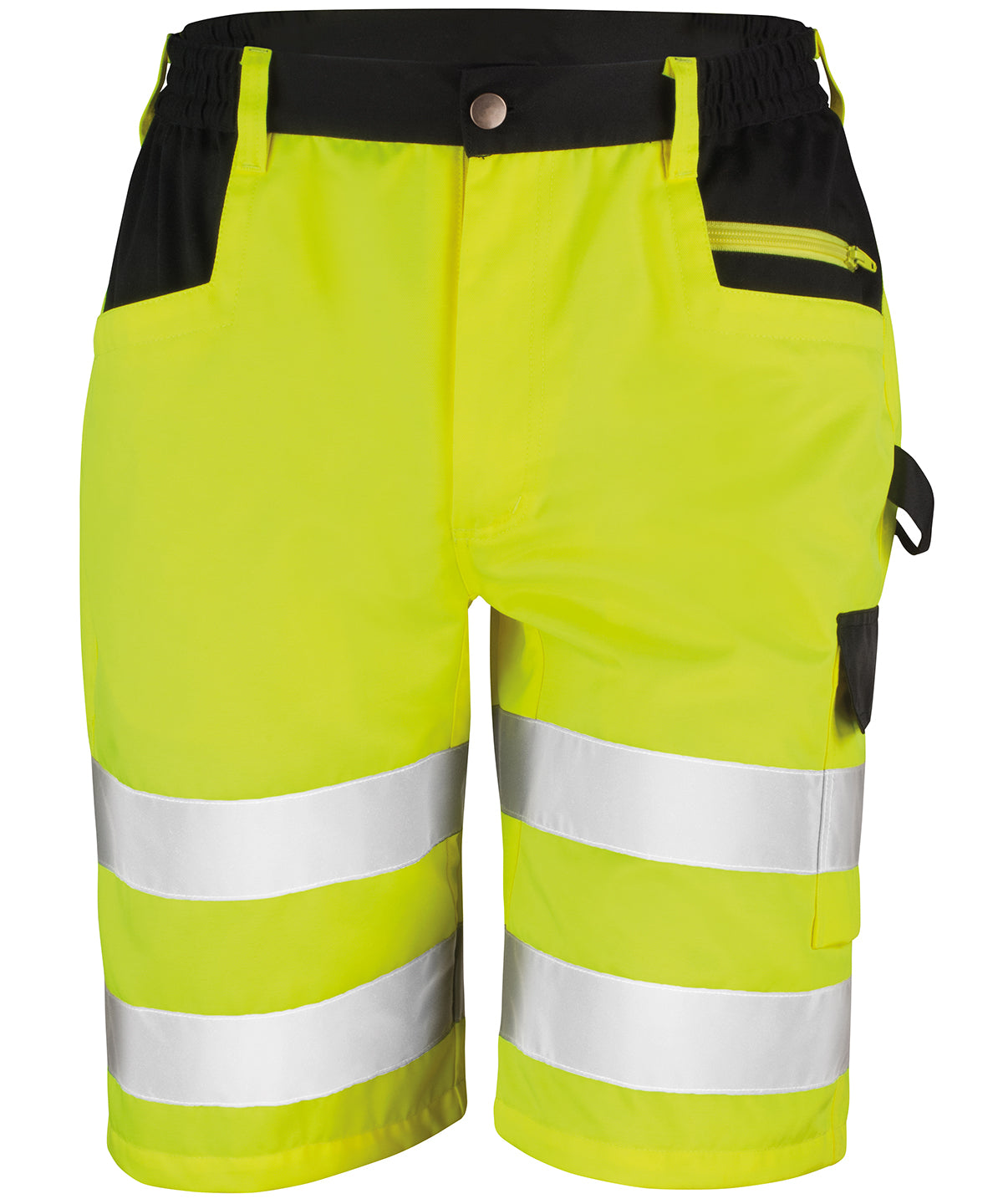 Shorts - Säkra och Slitstarka Cargo Shorts för Arbetsmiljöer Yellow