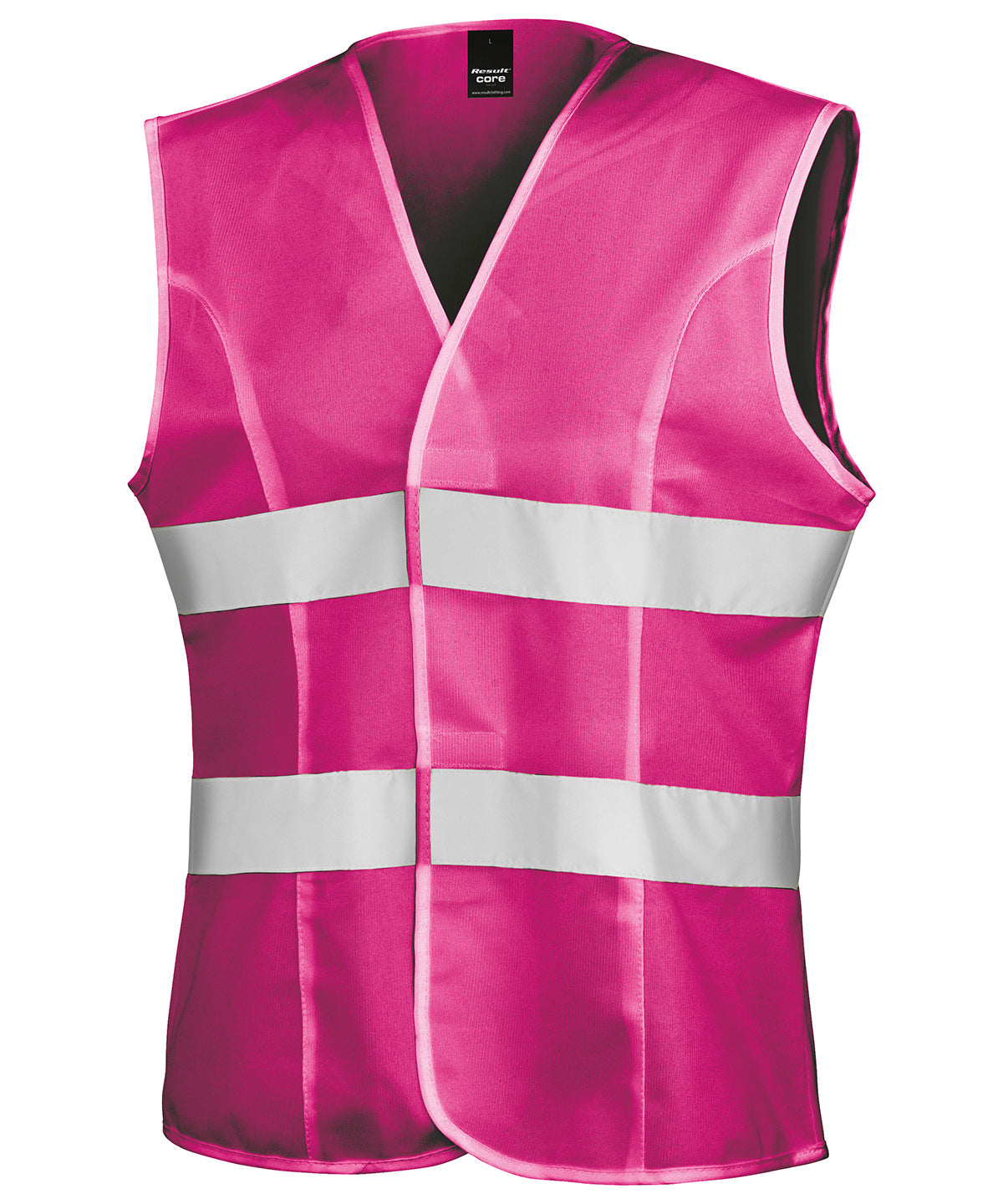 Safety Vests - Högsynligt Säkerhetslinne för Damer Fluorescent Pink