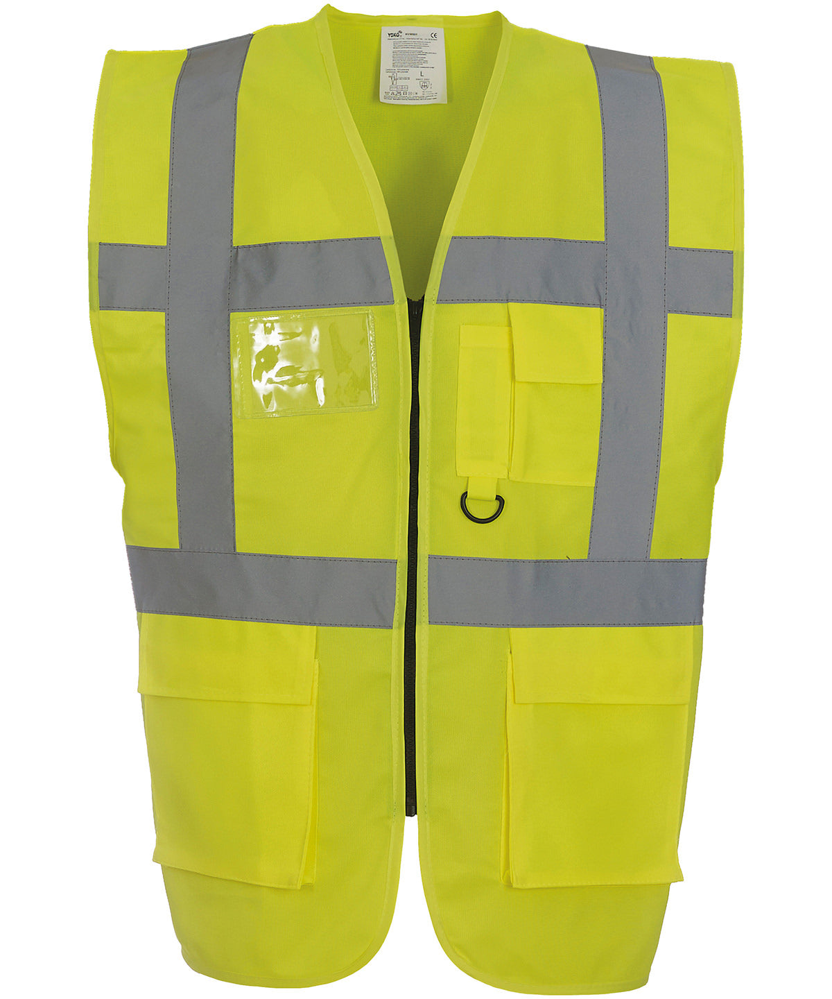 Safety Vests - Multifunktionellt Executive-linne för alla dina behov Yellow S