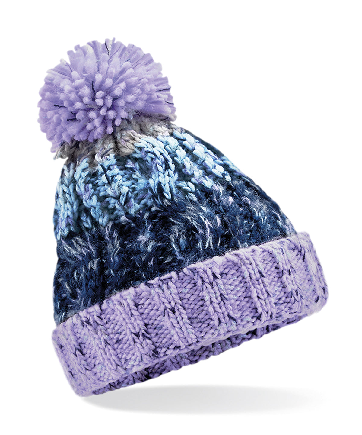 Beanies - Junior korkskruv pom pom mössa Lavender Fizz