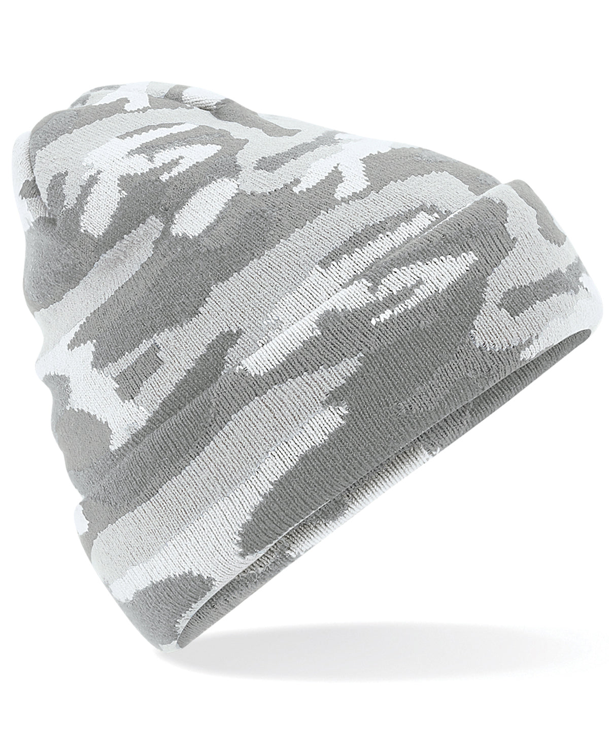 Beanies - Uppgradera din stil med vår moderna camo-mössa Arctic Camo One size