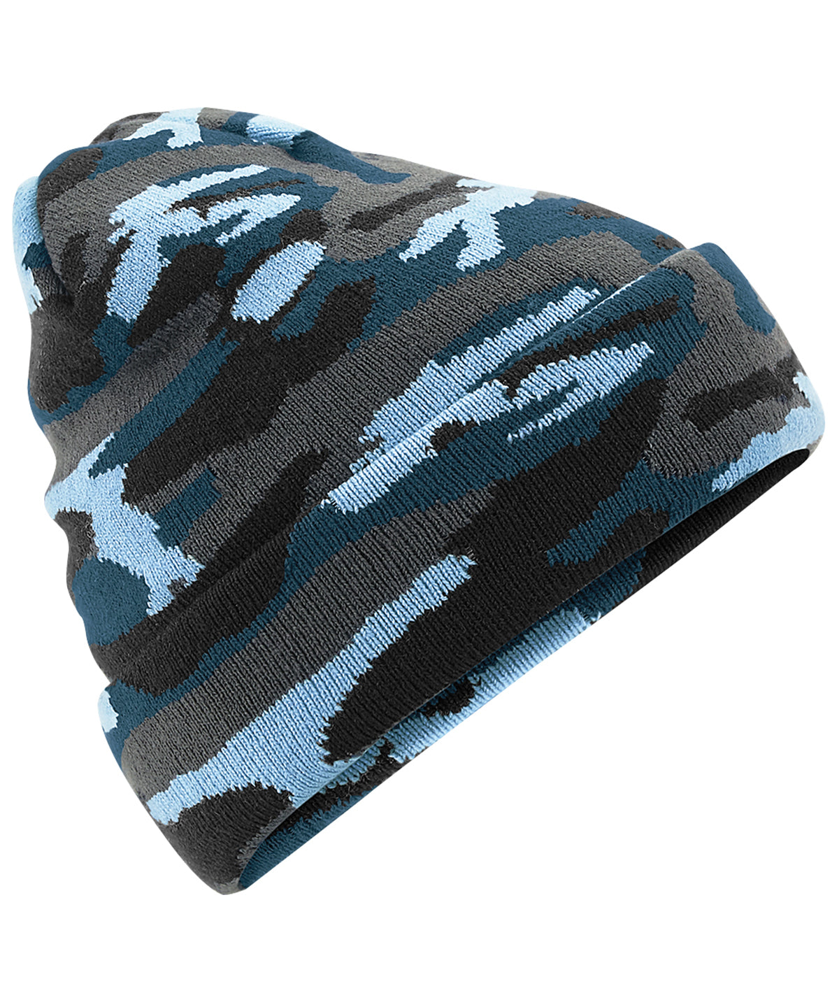 Beanies - Uppgradera din stil med vår moderna camo-mössa Twilight Camo One size