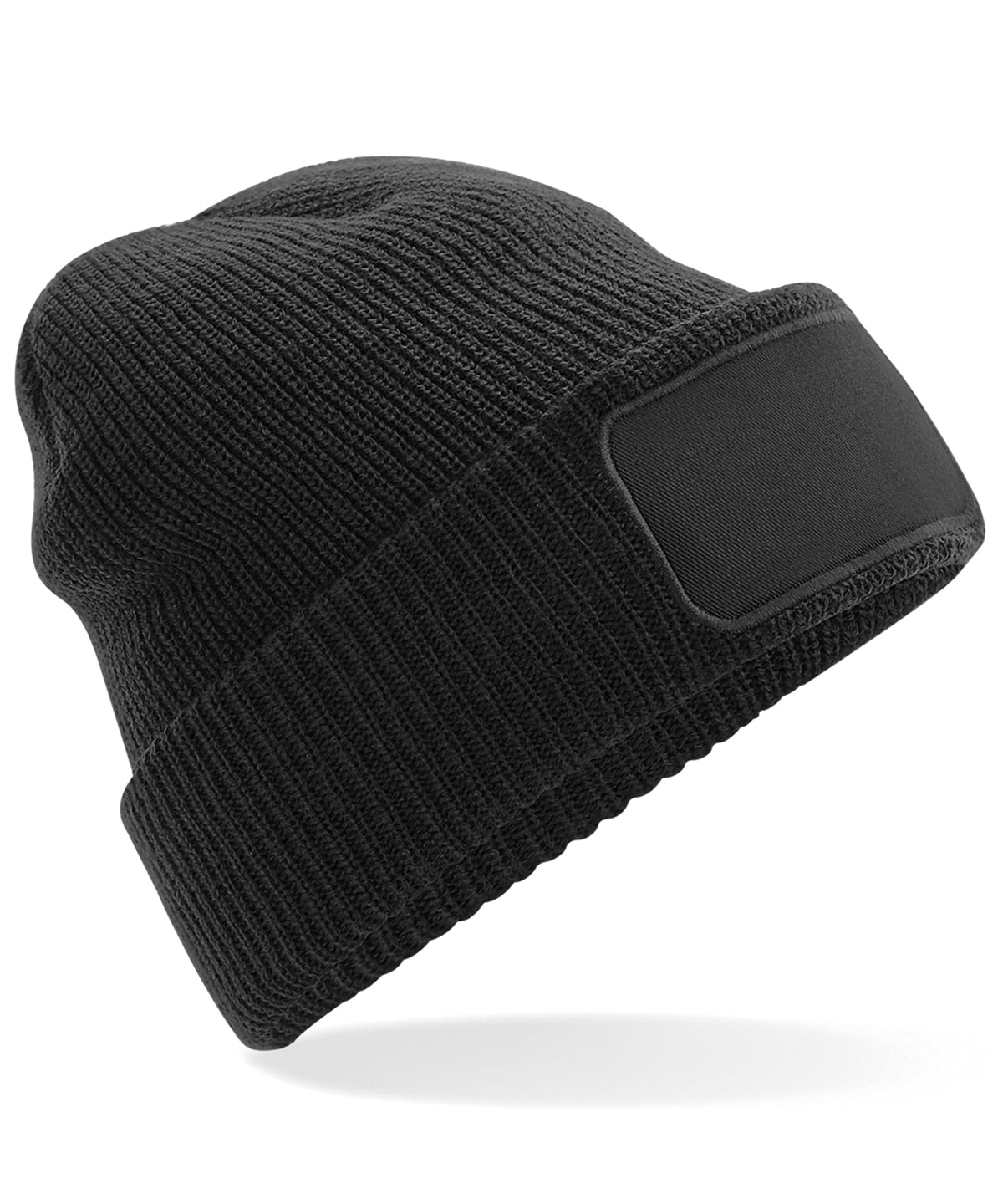 Beanies - Thinsulate patchmössa Black One size