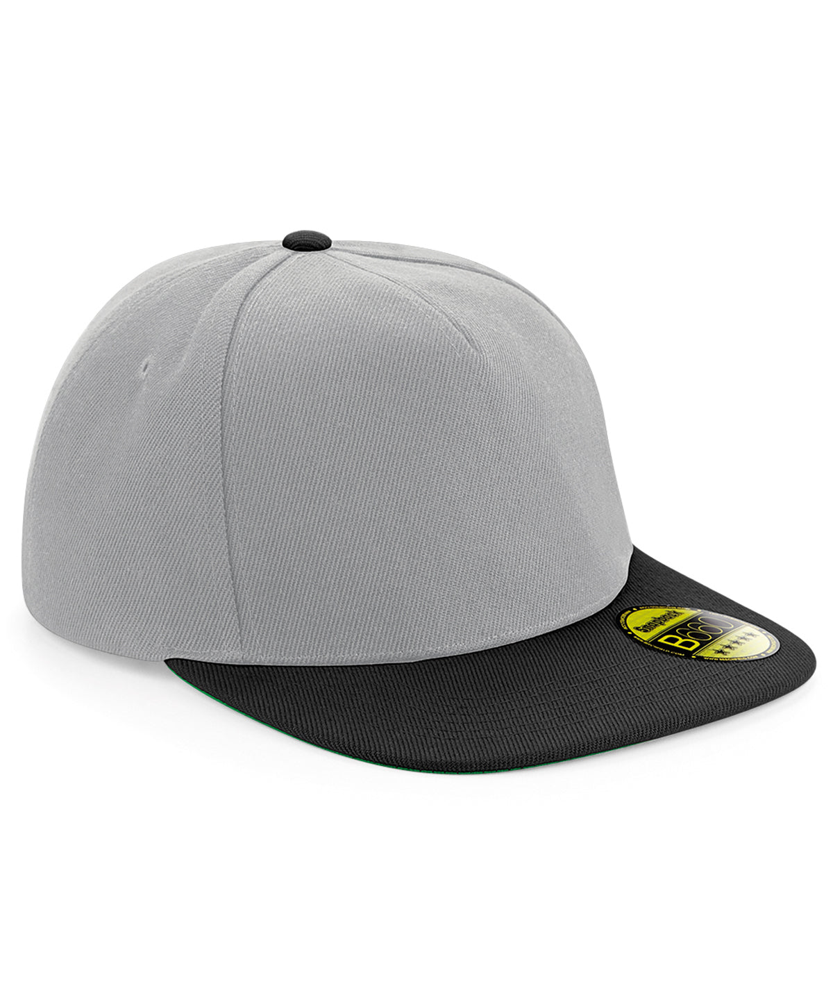 Caps - Platt snapback med unik design för en personlig stil Grey Black One size