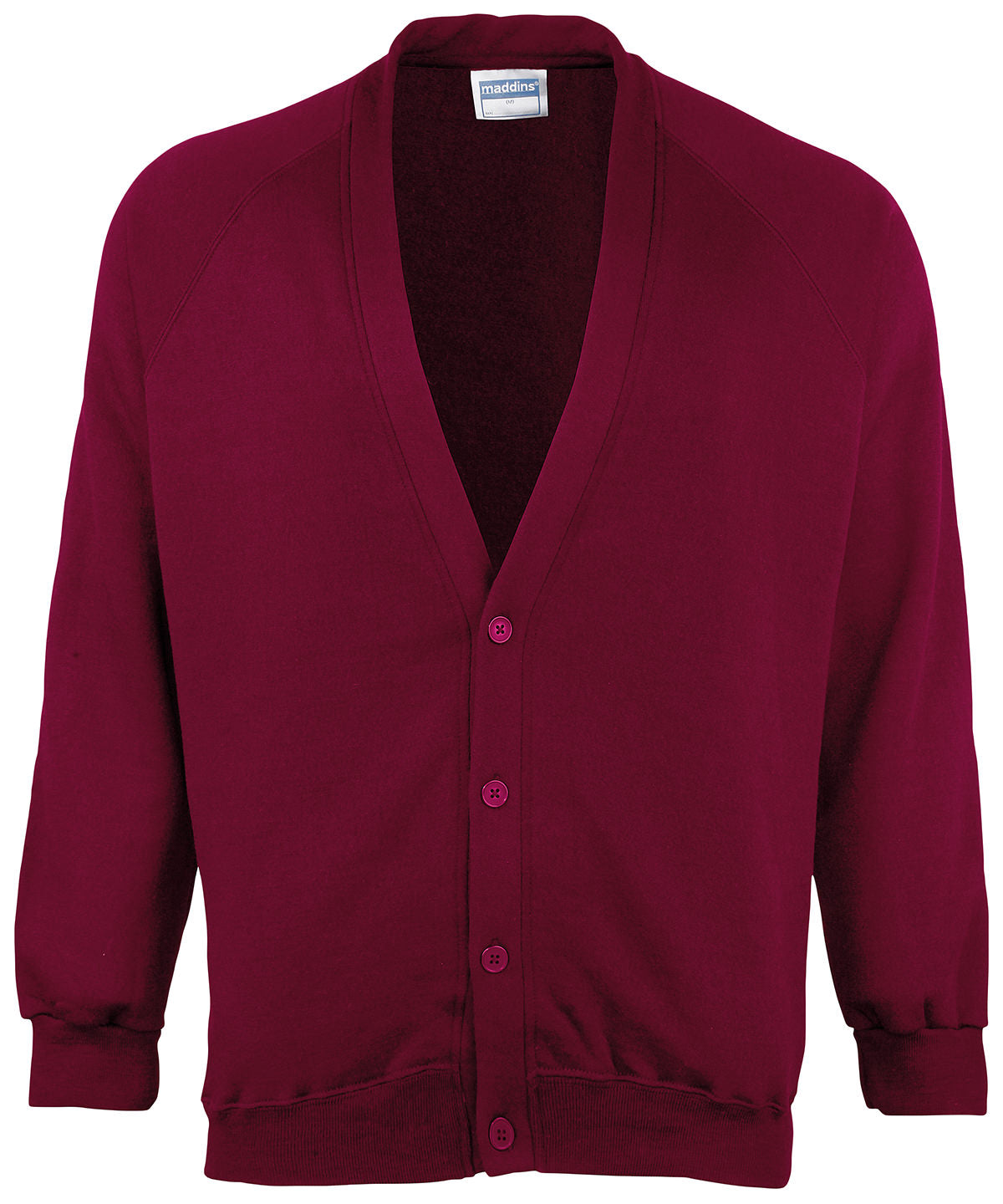 Cardigans - Klassisk cardigan för barn Burgundy