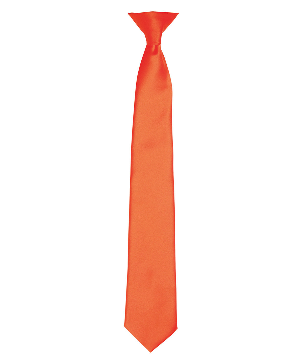 Ties - Elegant Satinclipsslips Orange One size