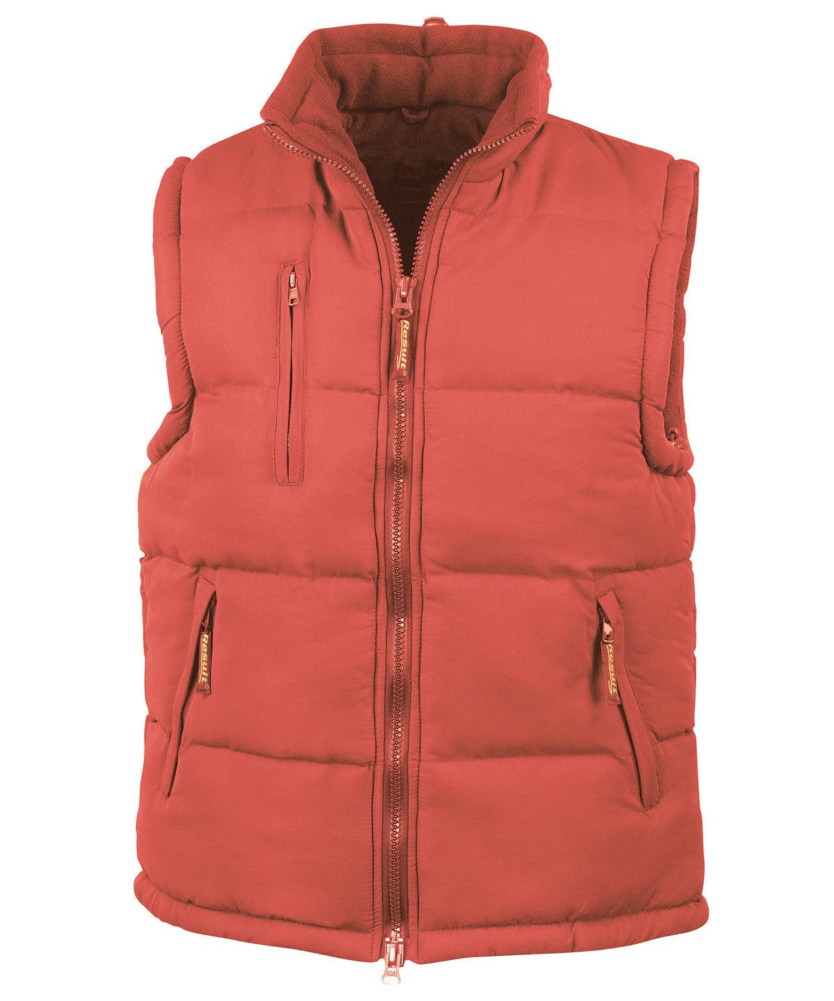 Gilets & Body Warmers - Ultra vadderad bodywarmer – extra värme och skydd Red