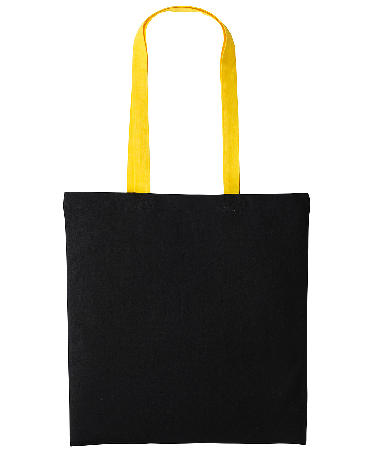 Bags - Varsity-stil Shopper med Långt Handtag Black Sunflower One size