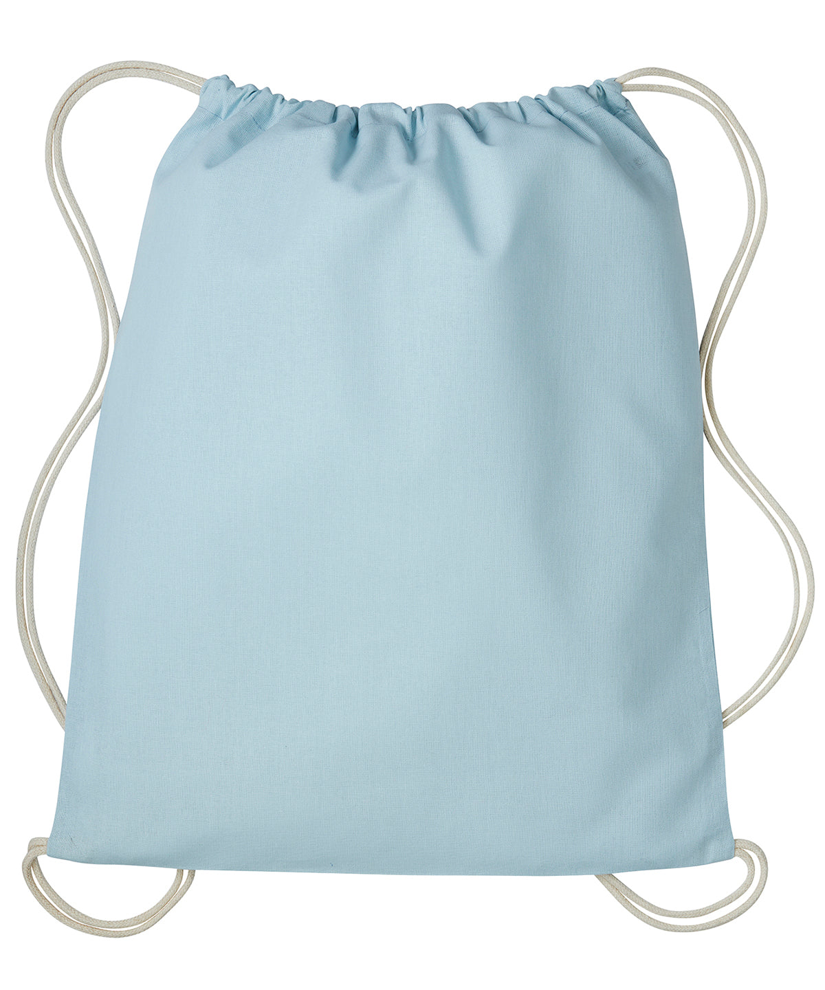 Bags - Stilren och Funktionell Gymväska med Snörning Pastel Blue Natural One size