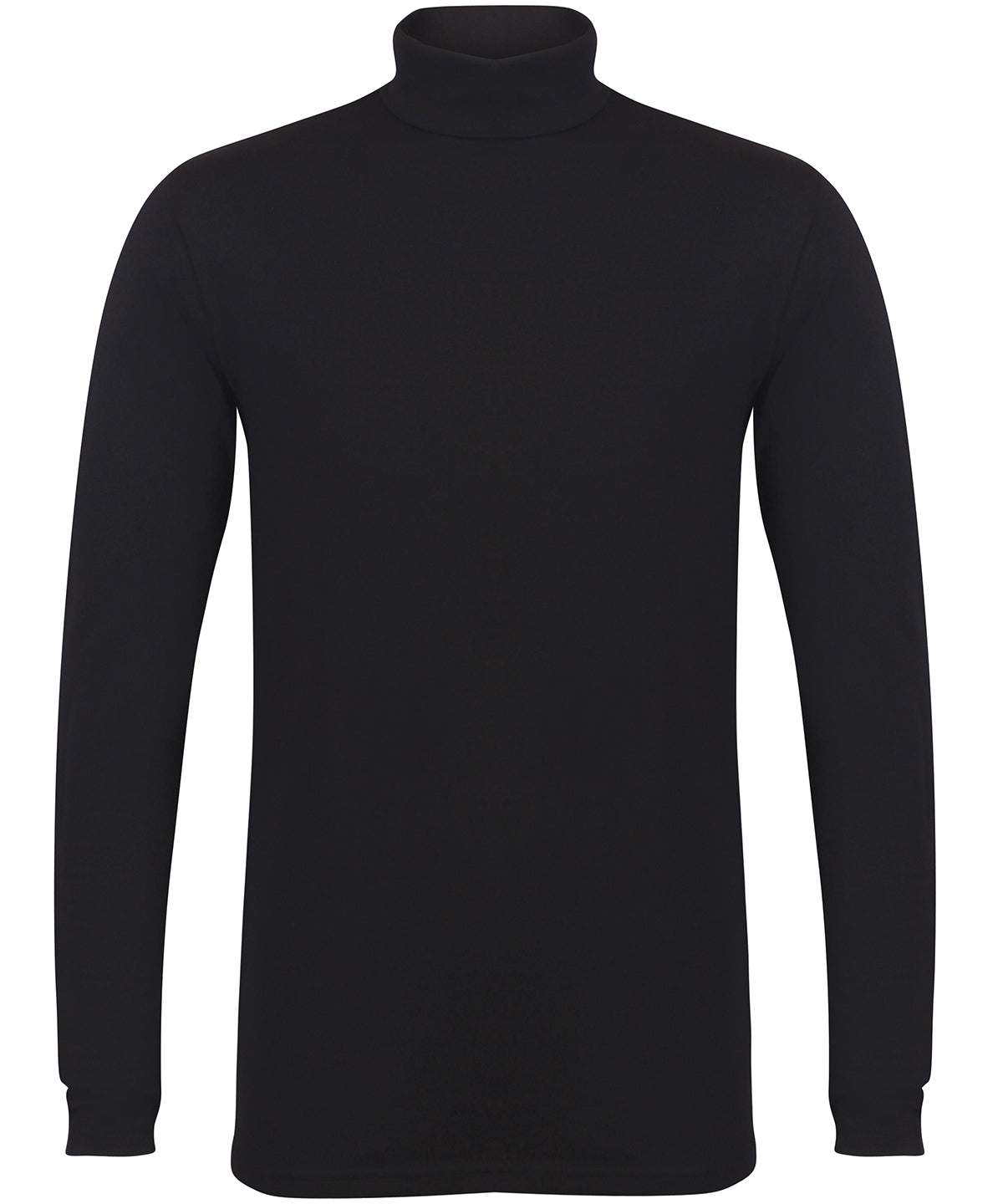 T-Shirts - Elegant Polotröja Black