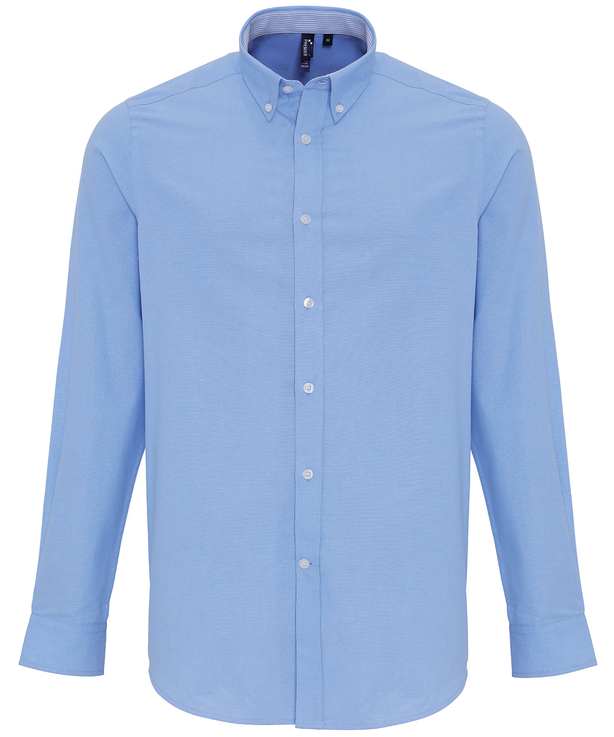 Shirts - Elegant Oxford-skjorta med smala ränder Oxford Blue