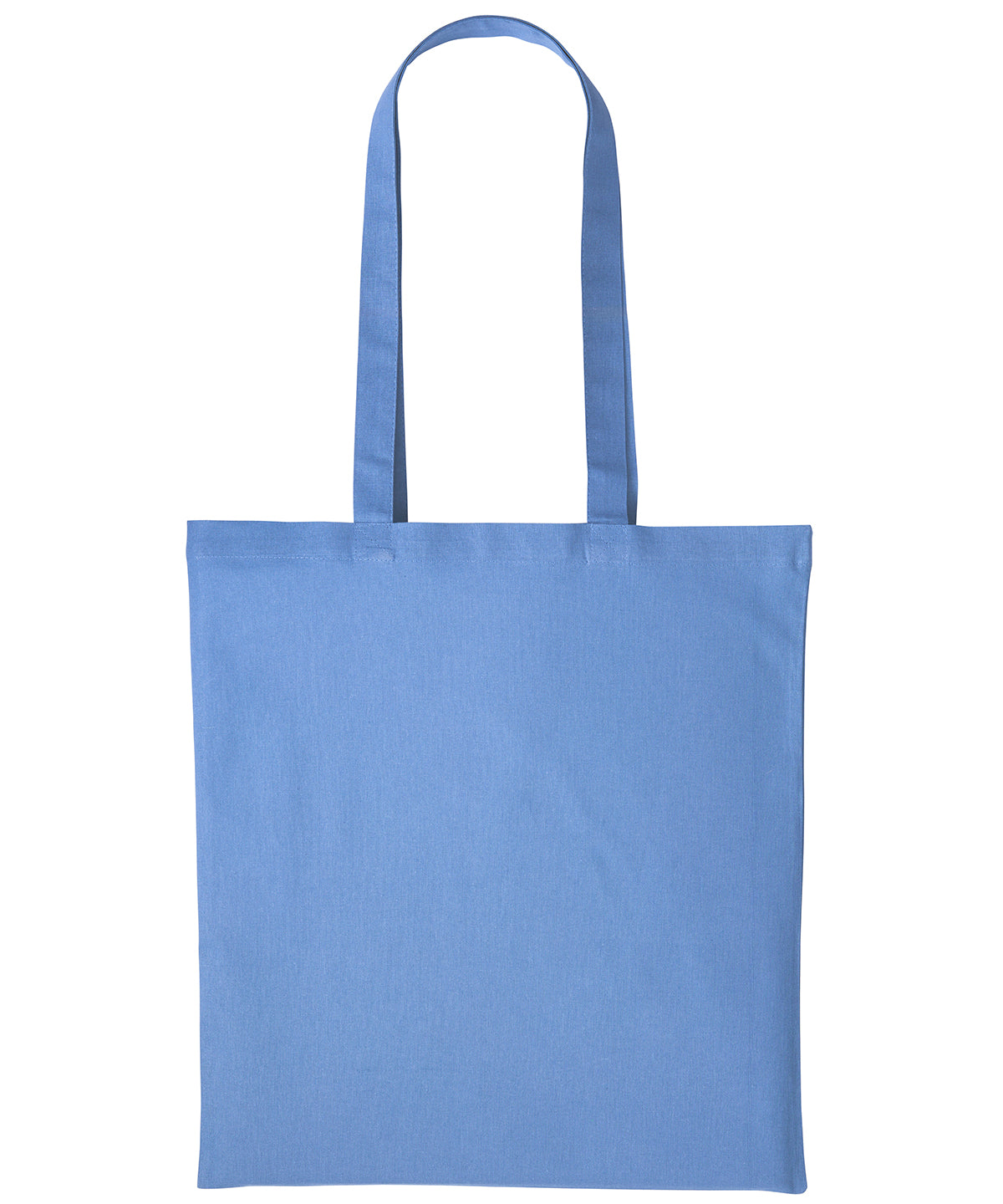 Bags - Återanvändbara Handväskor i Bomull med Långt Handtag Cornflower Blue One size