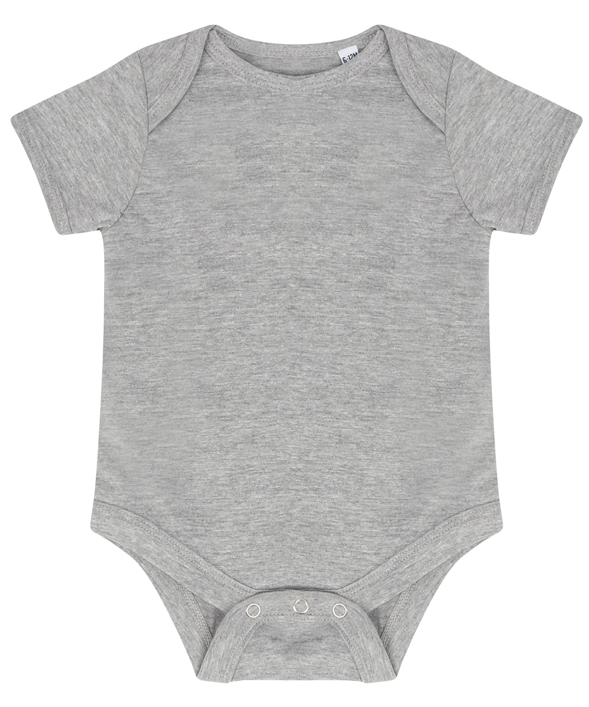 Bodysuits - Supermjuk kortärmad bodysuit för spädbarn Heather Grey