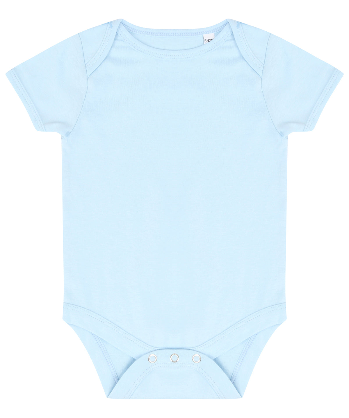 Bodysuits - Supermjuk kortärmad bodysuit för spädbarn Pale Blue