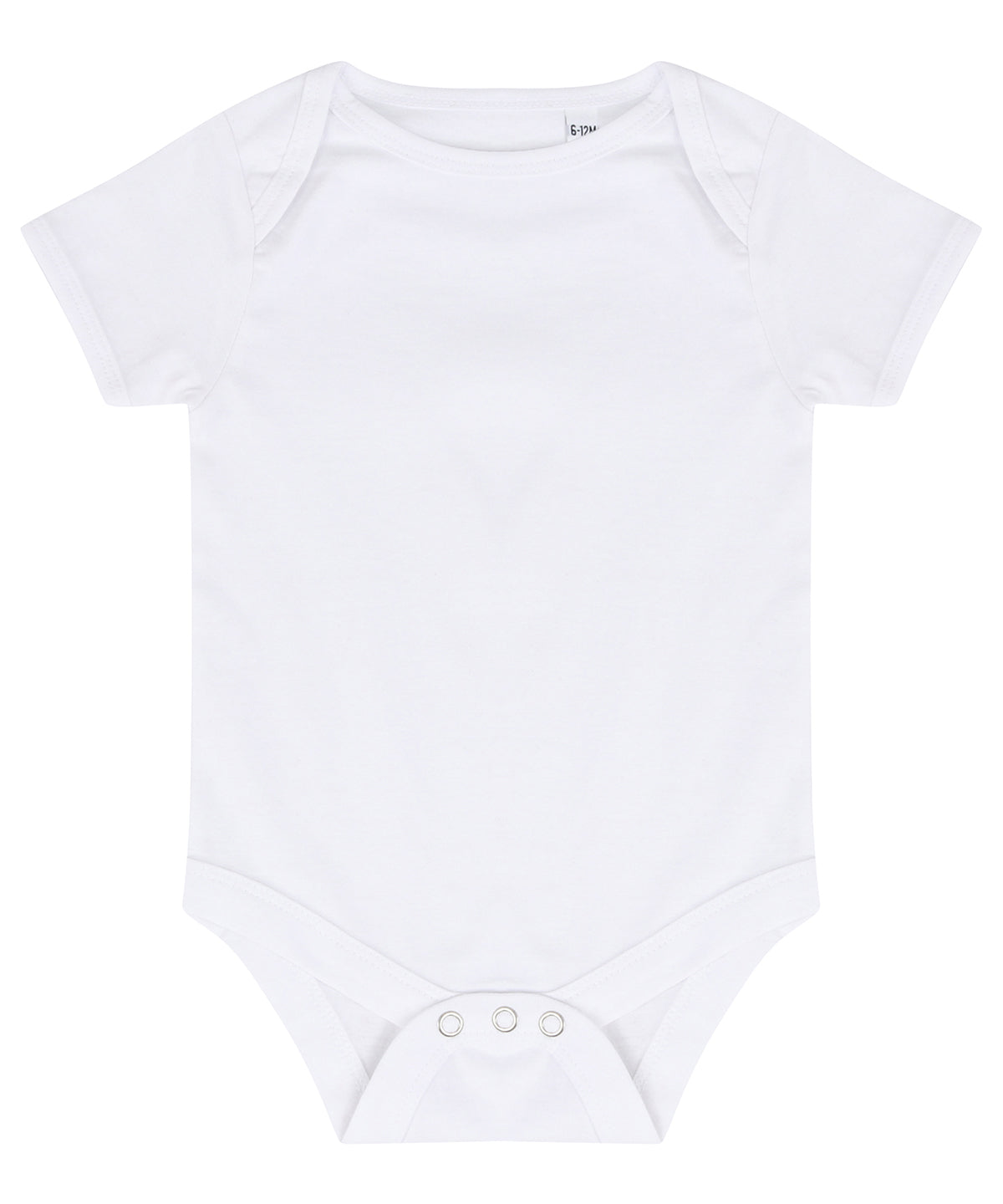 Bodysuits - Supermjuk kortärmad bodysuit för spädbarn White