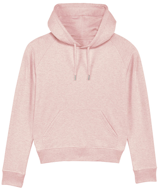 Hoodies - Stilren och Funktionell Hoodie Sweatshirt för Damer Cream Heather Pink