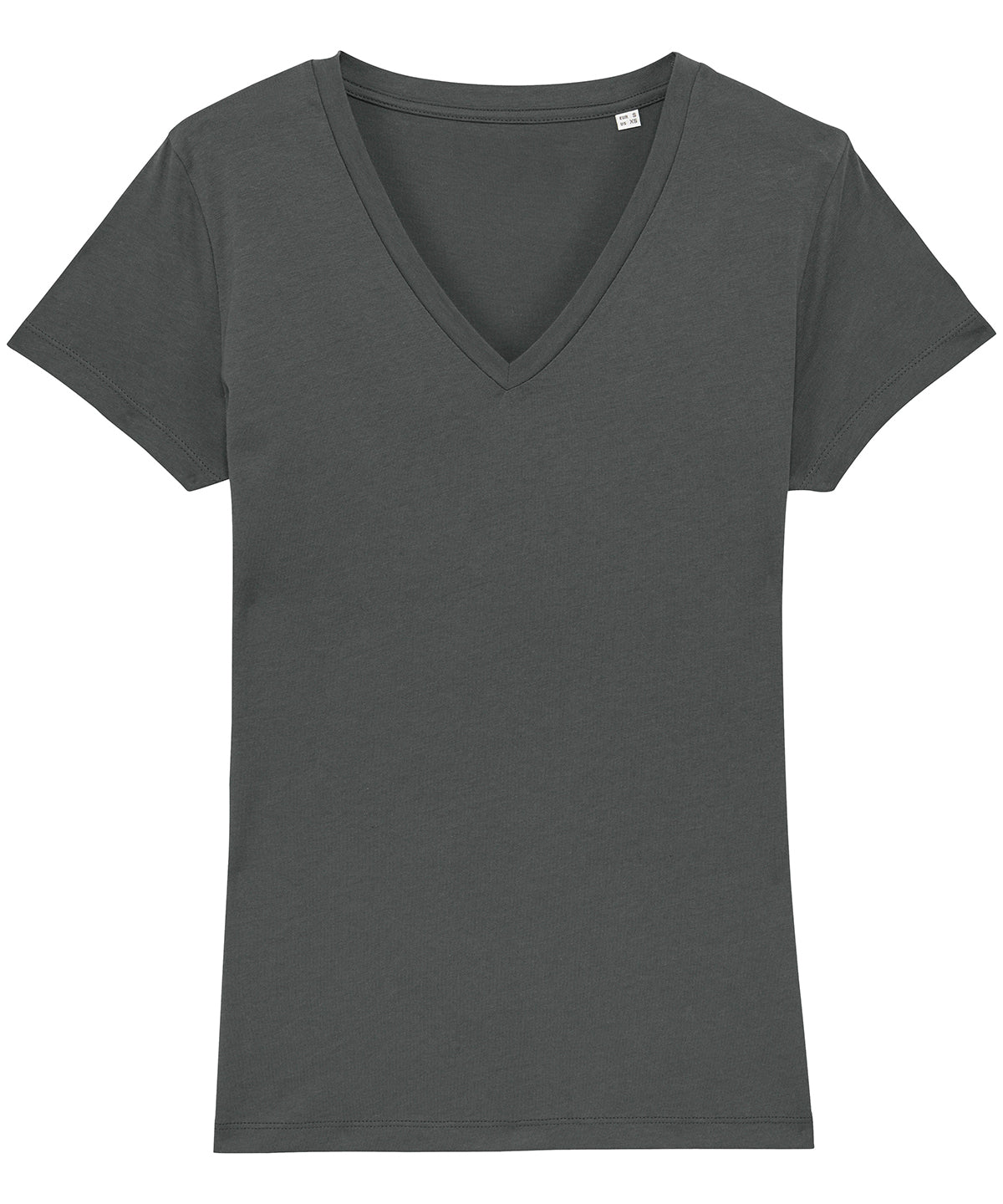 T-Shirts - Dam Stella Evoker V-hals T-shirt Anthracite